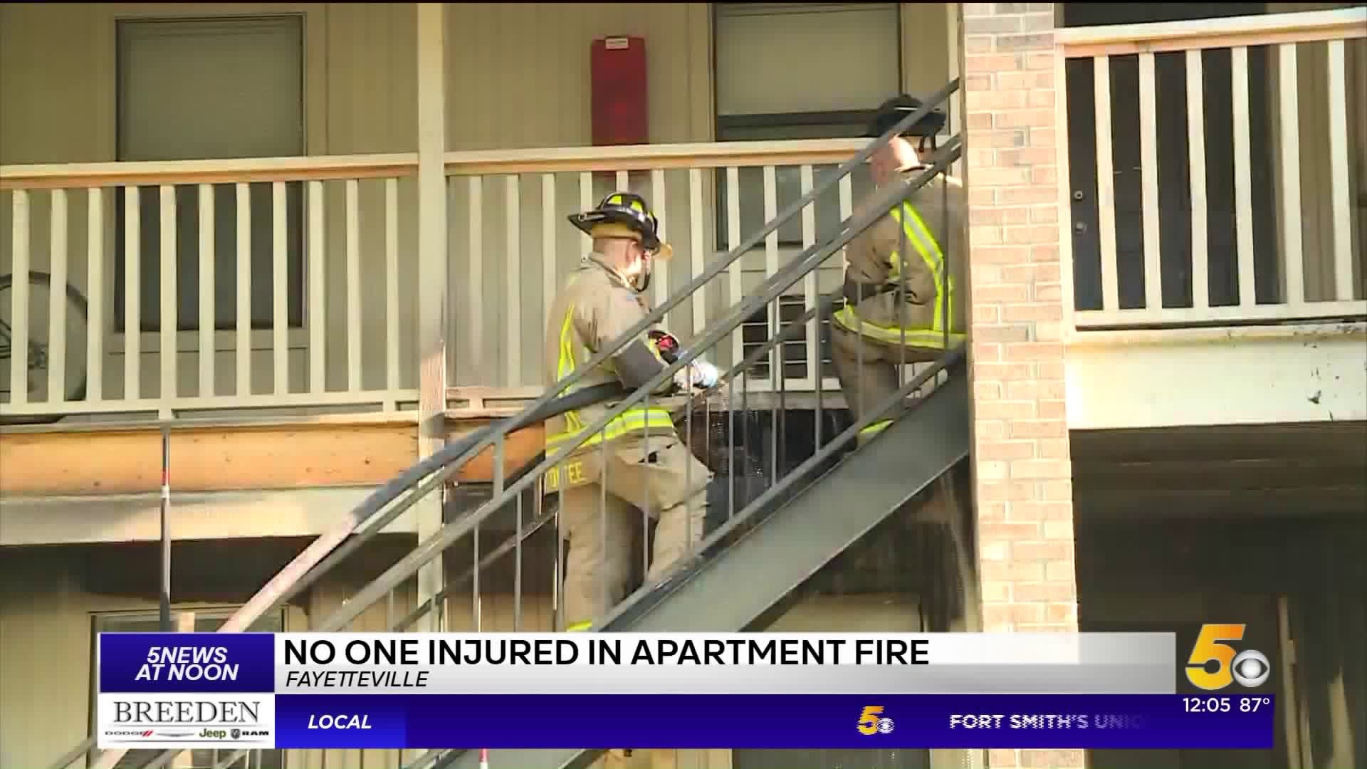 Fire at Fayetteville`s Appleby Apartments