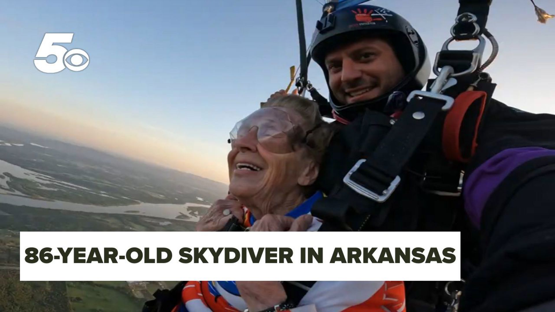 Kim Knor is traveling around the U.S. with the goal of performing 1,000 tandem skydives.