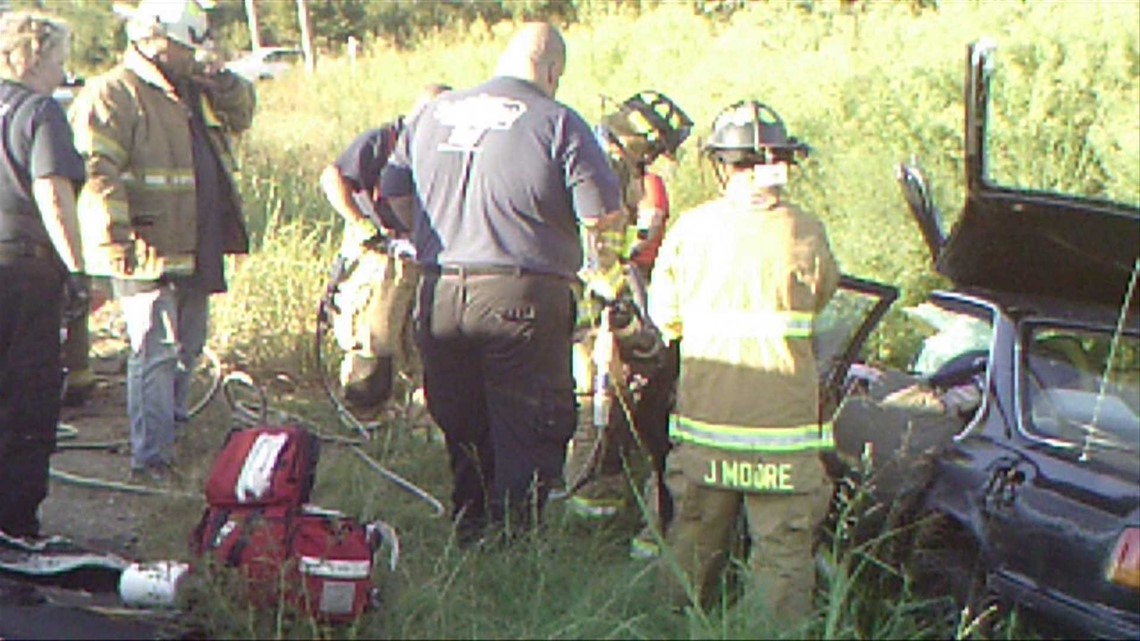 Two Injured in Crawford County Car Crash