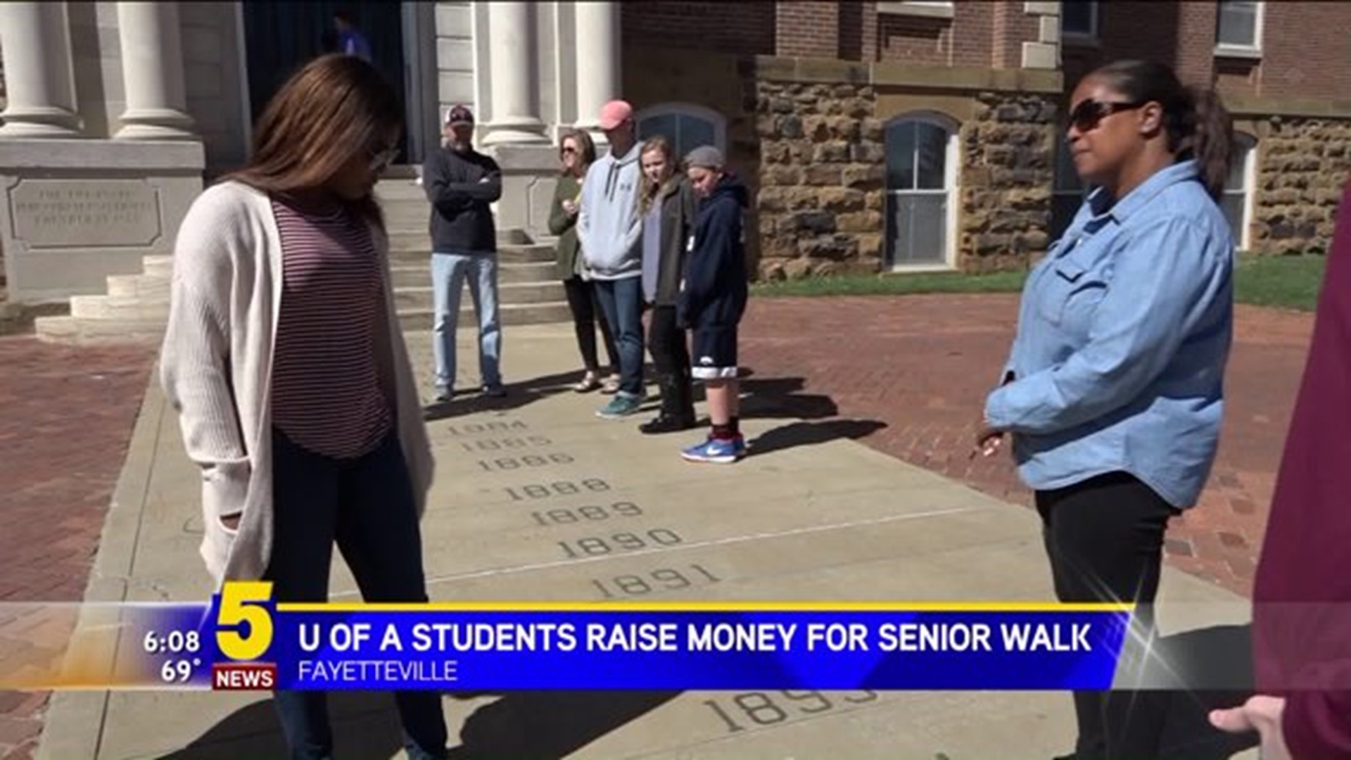U Of A Students Raise Money For Senior Walk