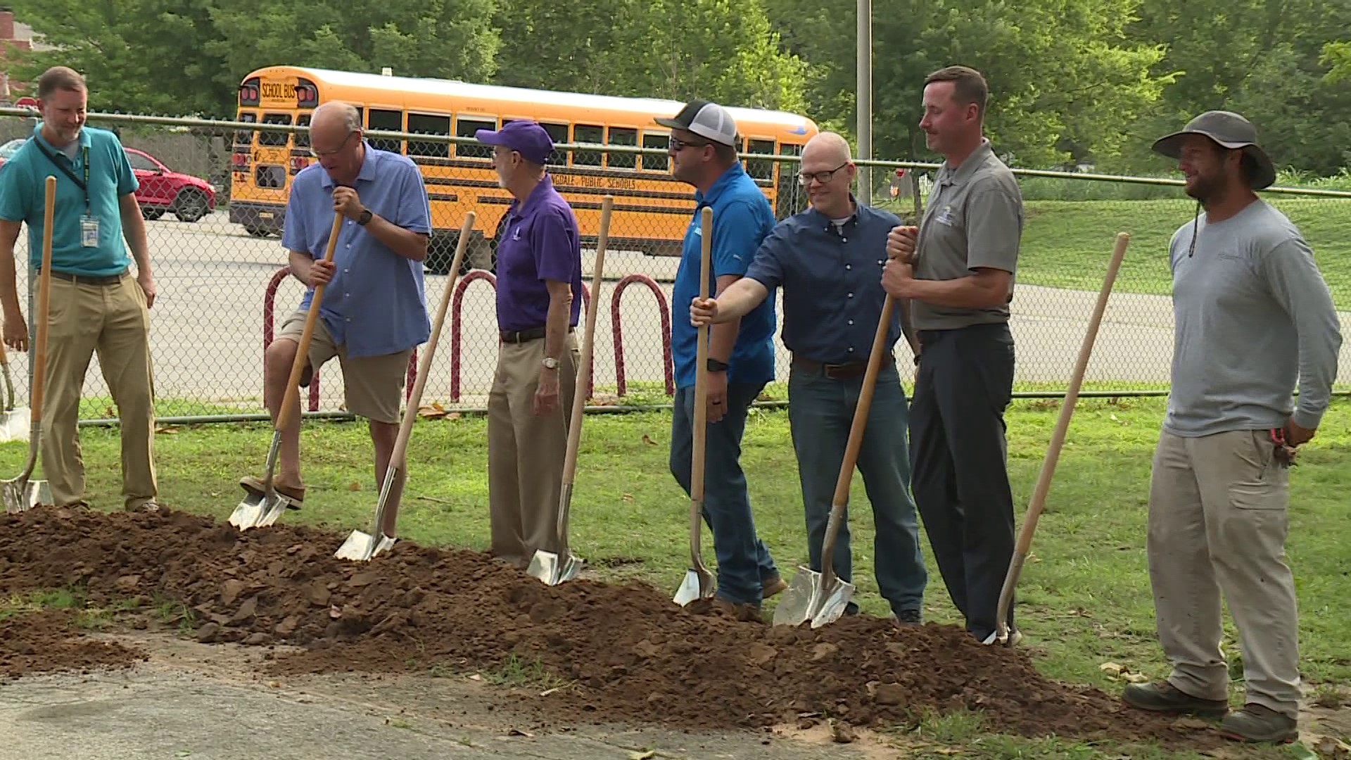 Upgrades will impact fields, restroom facilities and playground area.