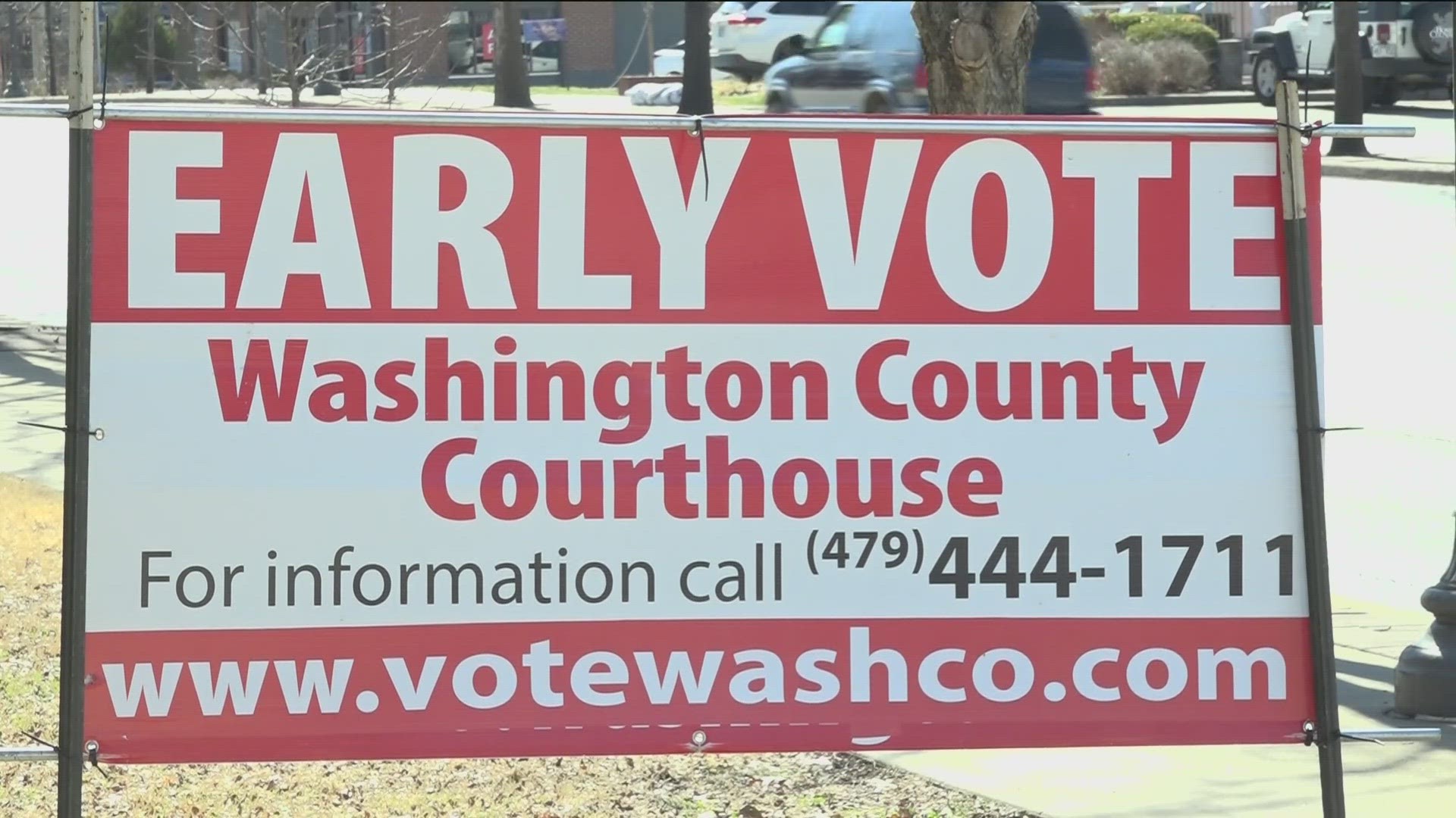 SUPER TUESDAY IS TWO WEEKS FROM TONIGHT - AND EARLY VOTING FOR THE MARCH FIFTH PRIMARY STARTED TODAY...