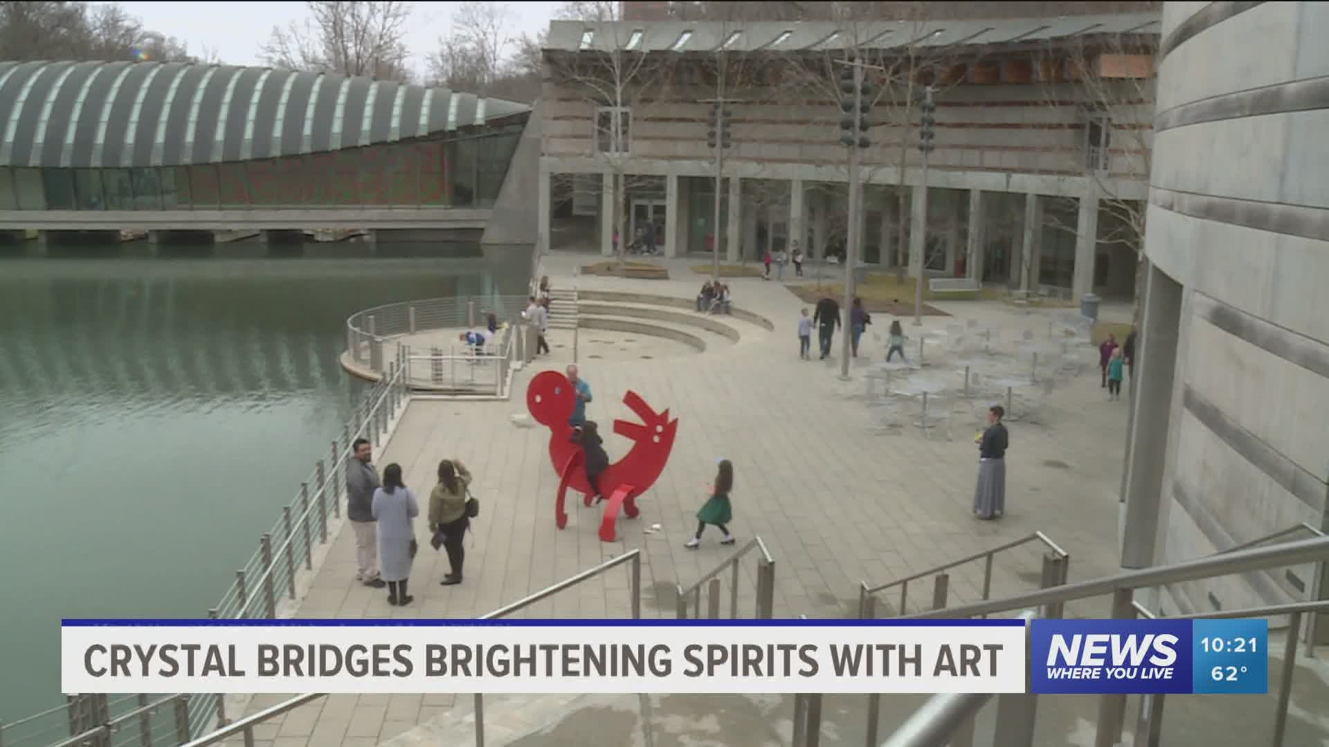 Crystal Bridges launches campaign to brighten spirits during COVID-19 pandemic