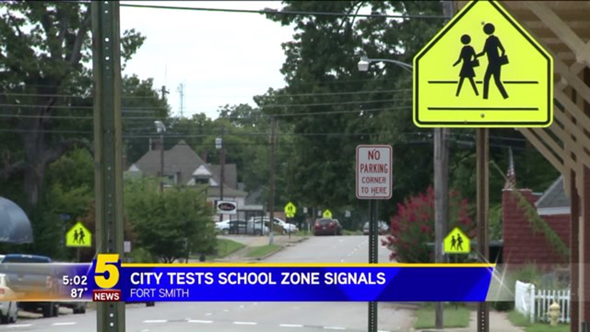 School Zone Signal Testing