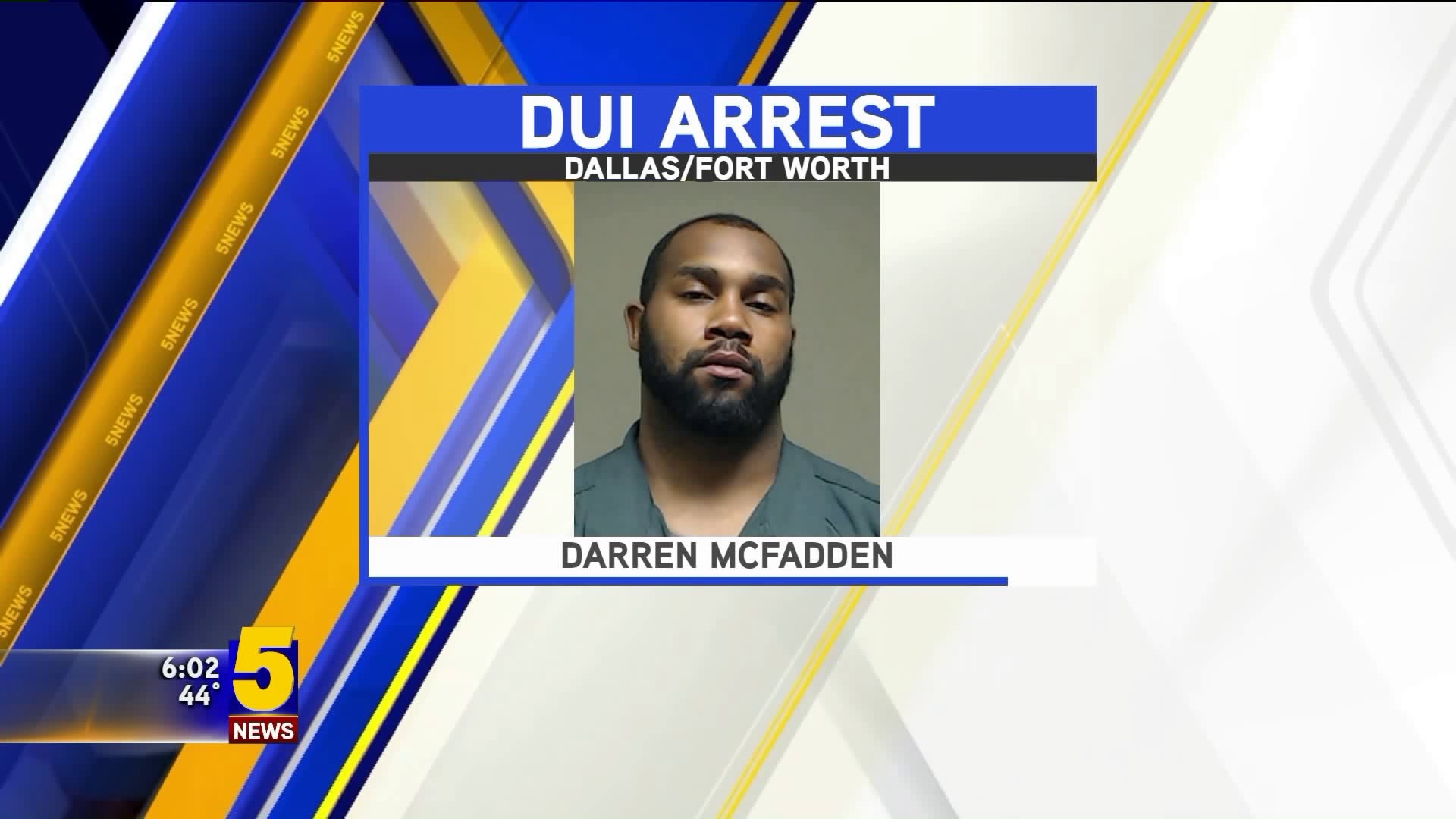 Darren McFadden Arrested For DWI In Texas