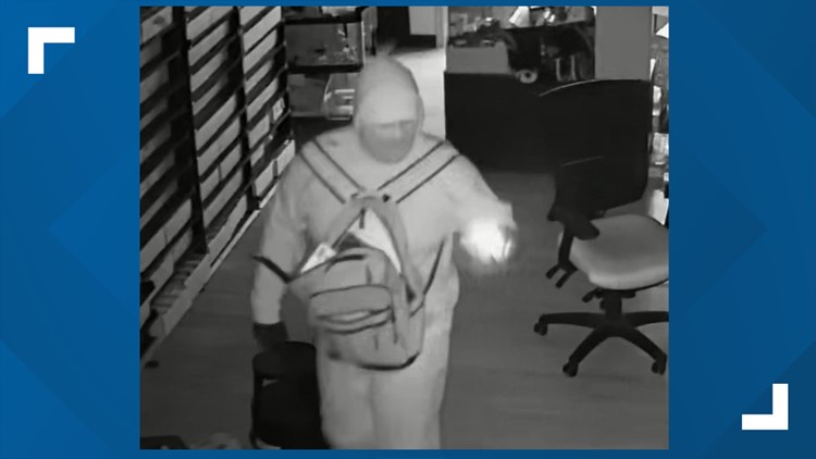 Suspect caught on camera robbing Fayetteville gaming store