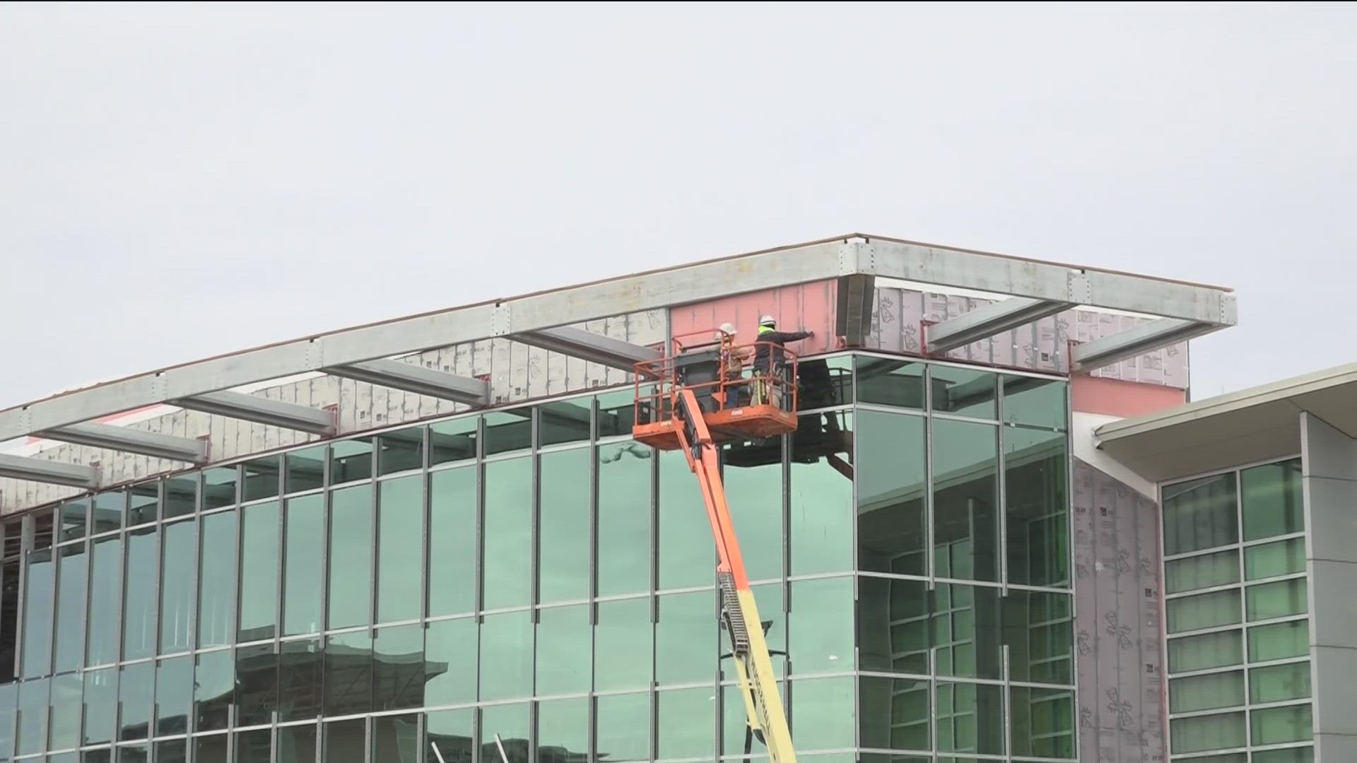 ONE YEAR AGO, THE NORTHWEST ARKANSAS NATIONAL AIRPORT BEGAN RENOVATIONS TO MODERNIZE ITS TERMINAL...AND IF YOU'VE FLOWN THROUGH IT, YOU CAN SEE THE WORK ISN'T DONE..