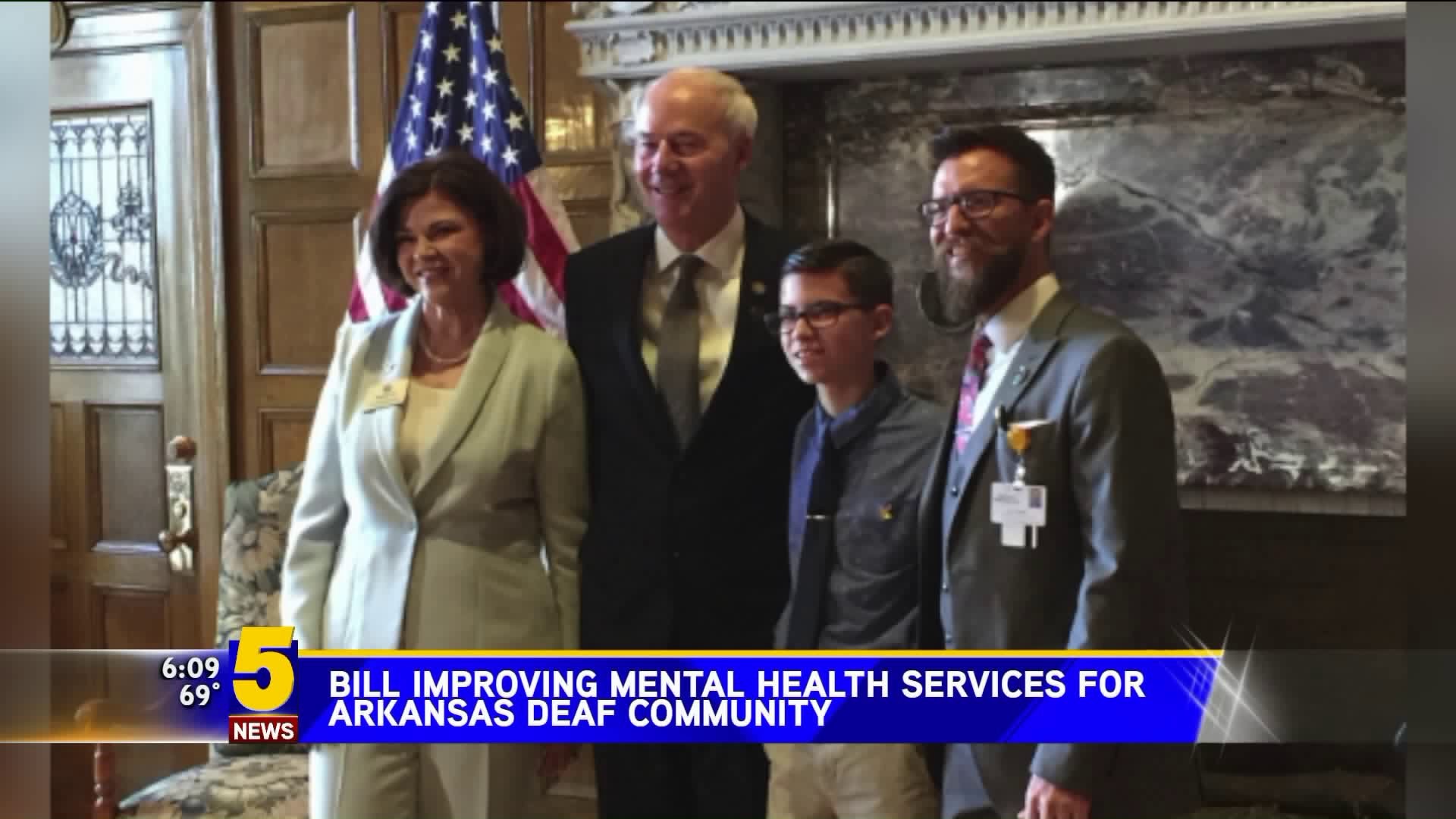 Bill Signed Improving Mental Health Services For Arkansas Deaf Community