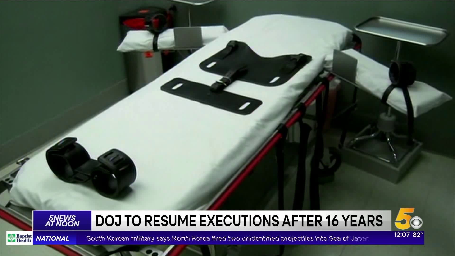 Federal Goverment Can Resume Executions; Arkansas Man Who Murdered Family Gets Execution Date