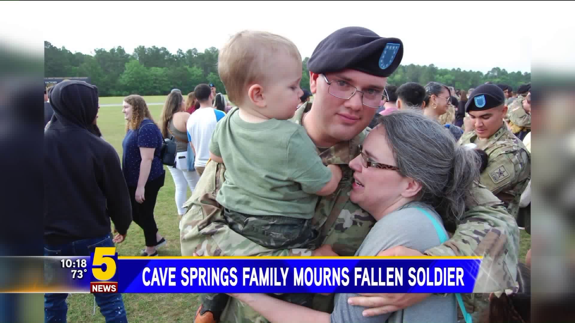 Cave Springs Family Mourns Fallen Soldier