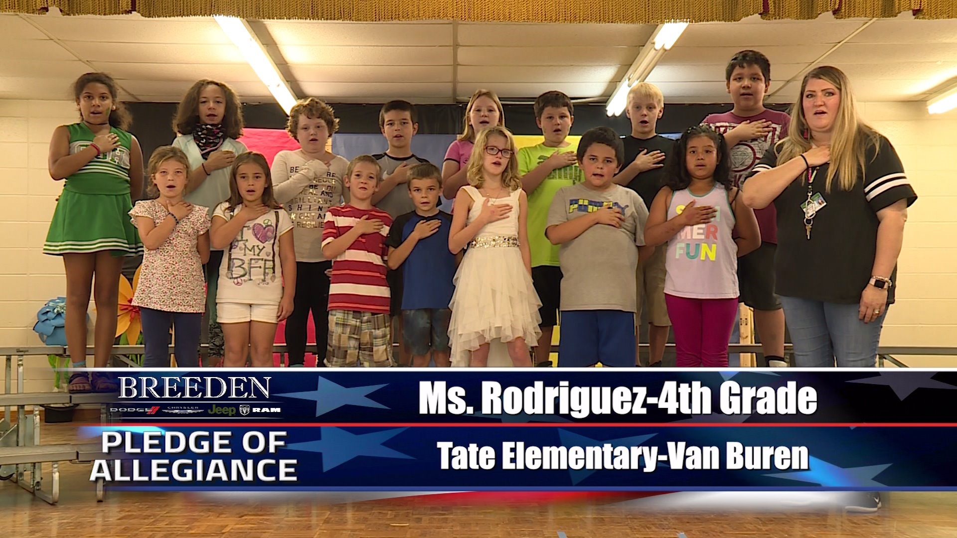 Ms. Rodriguez  4th Grade Tate Elementary, Van Buren