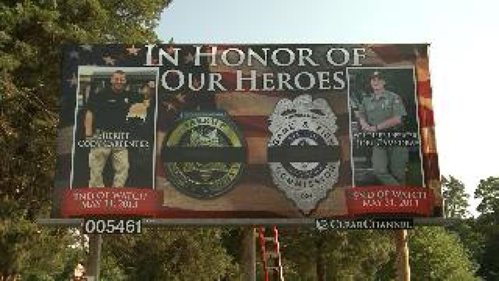 Billboard Honors Scott County Fallen Heroes