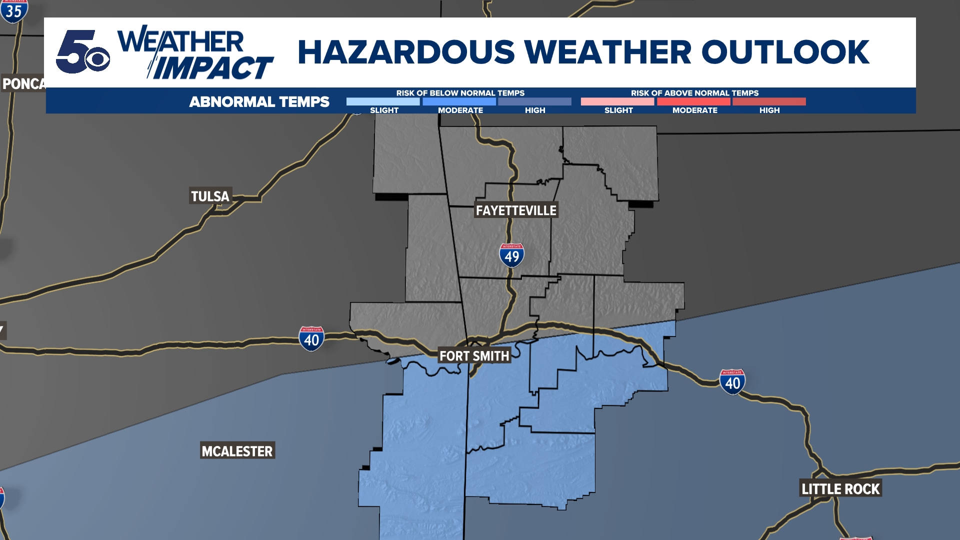 Arctic weather on its way to Arkansas | Weather Impact Alert ...