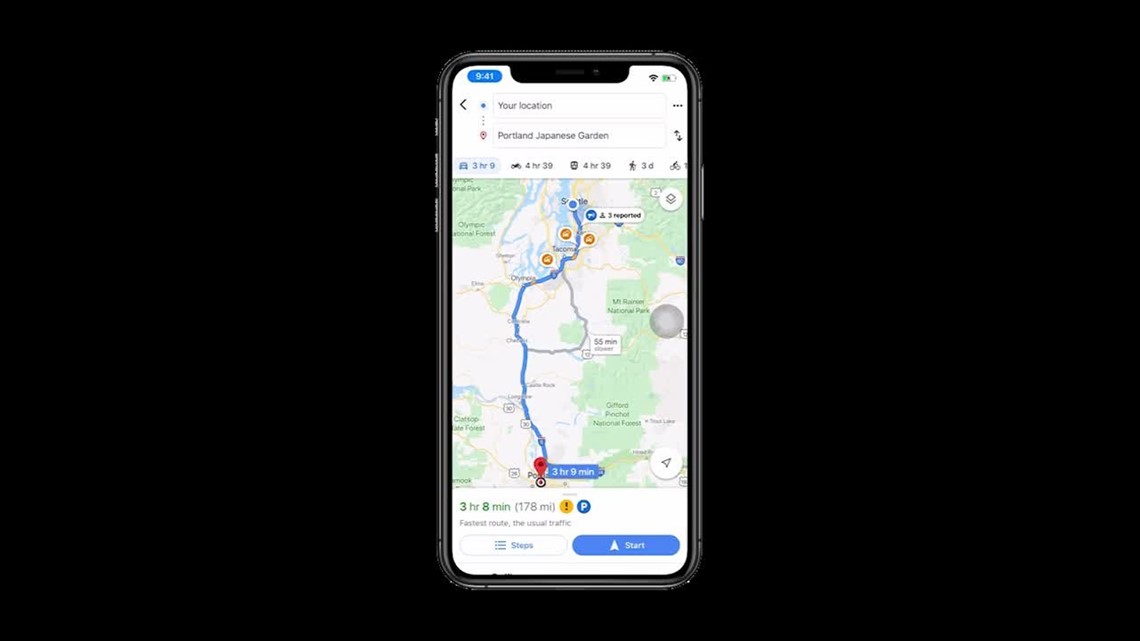 Police Direction Map New Google Maps Feature Shows Location Of Police Speed Traps ...