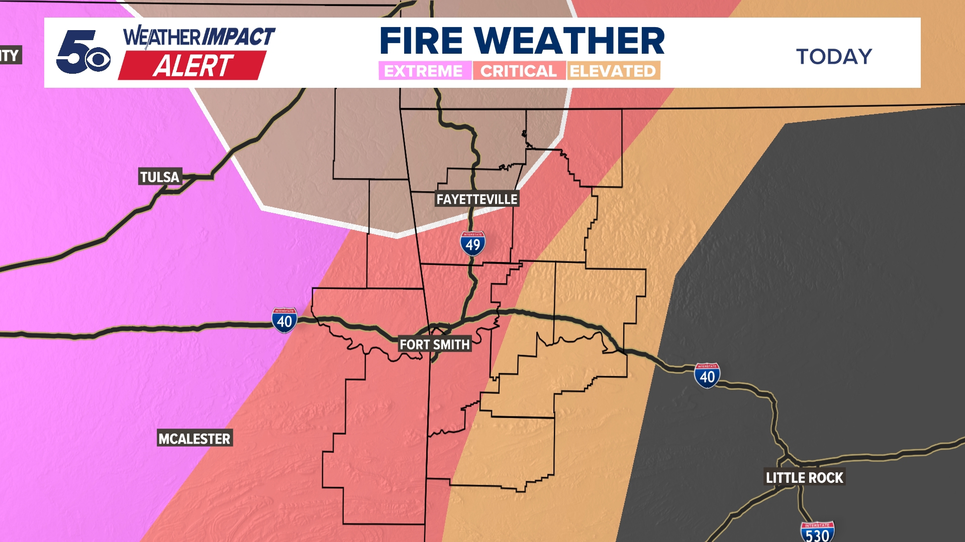 What to know about fire weather danger on Friday | 5newsonline.com
