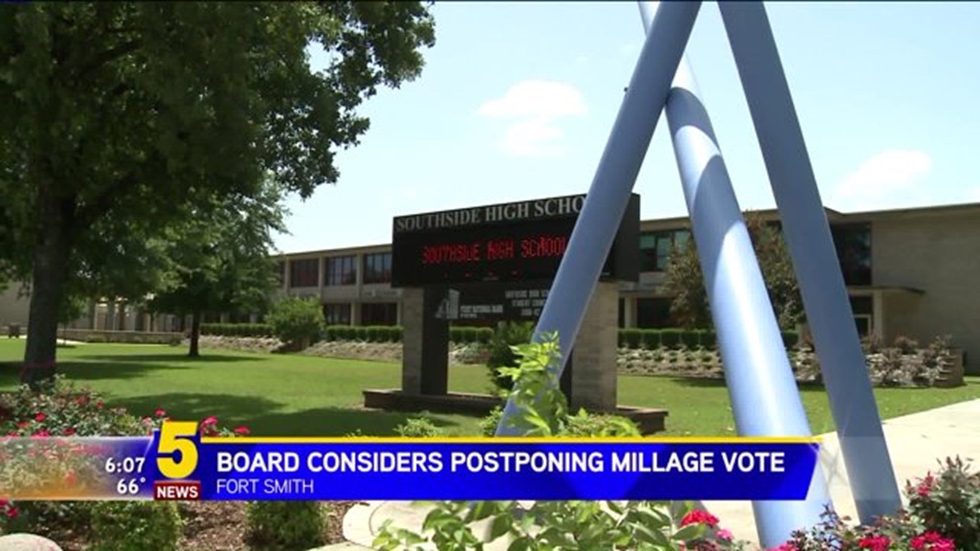 Fort Smith School Board Considers Postponing Millage Vote 5newsonline com