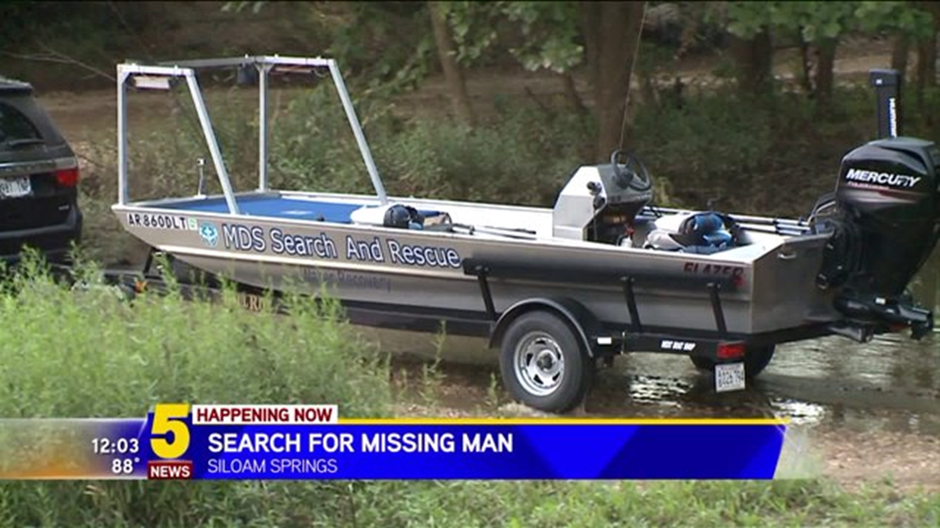 CREWS SEARCH FOR MISSING MAN