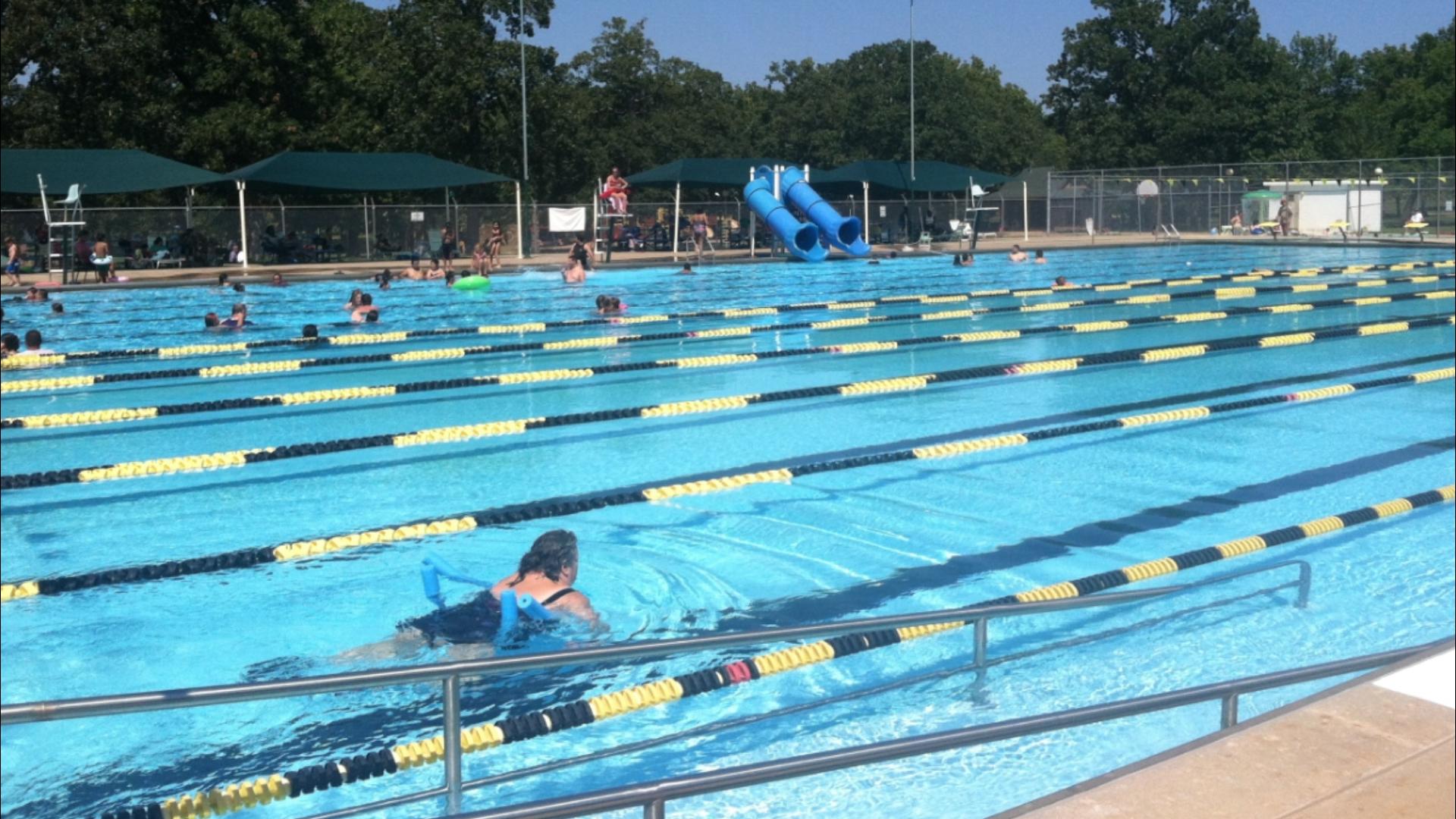 The pool will be shut down until June 7 to clean and maintain a fixture that some residents say led to skin irritation from fiberglass. 