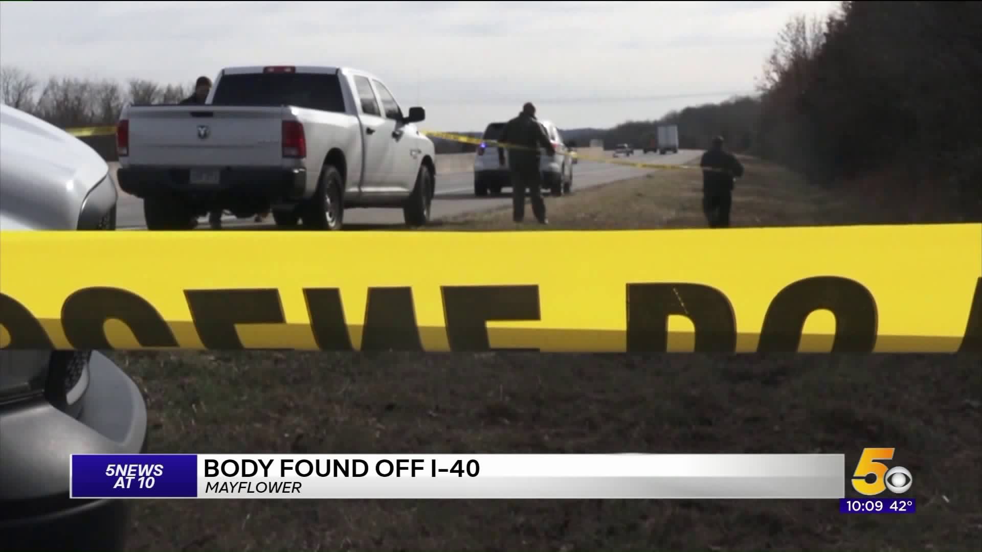 Mayflower Police Find Body Off Interstate 40