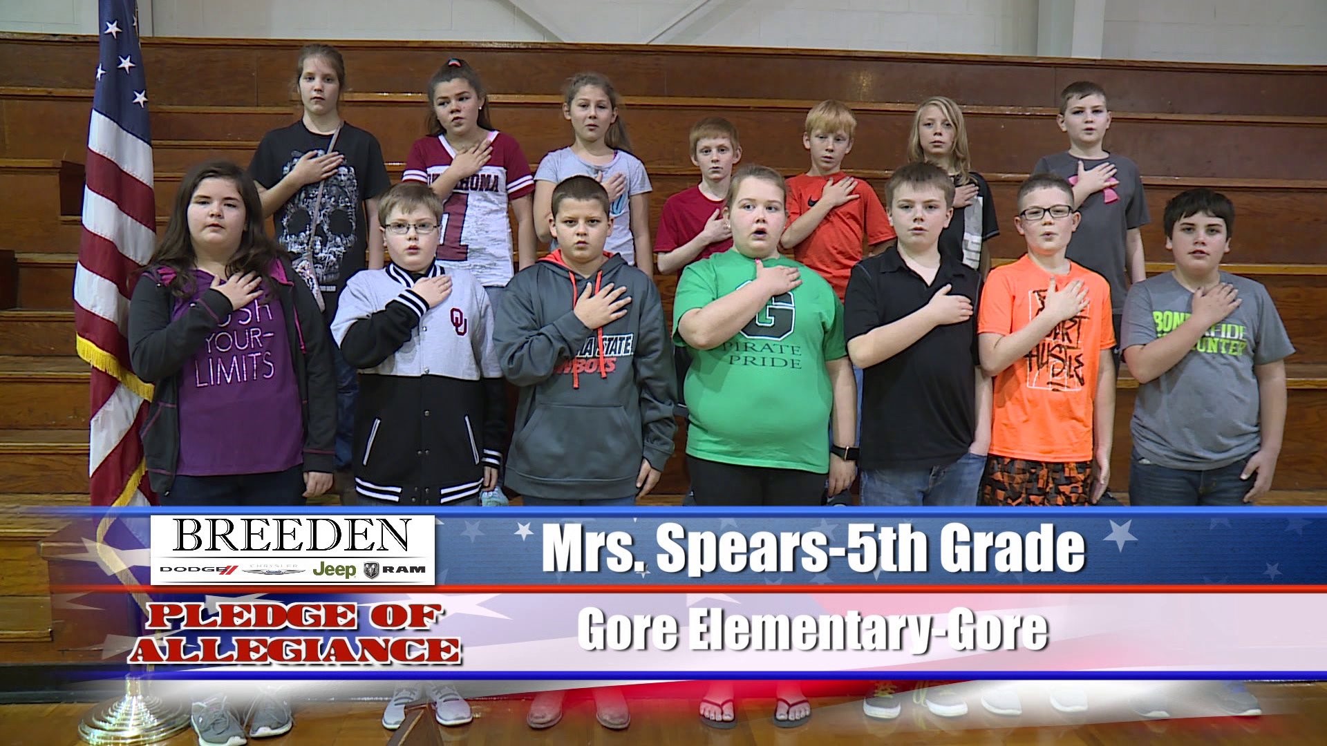 Mrs. Spears  5th Grade  Gore Elementary  Gore