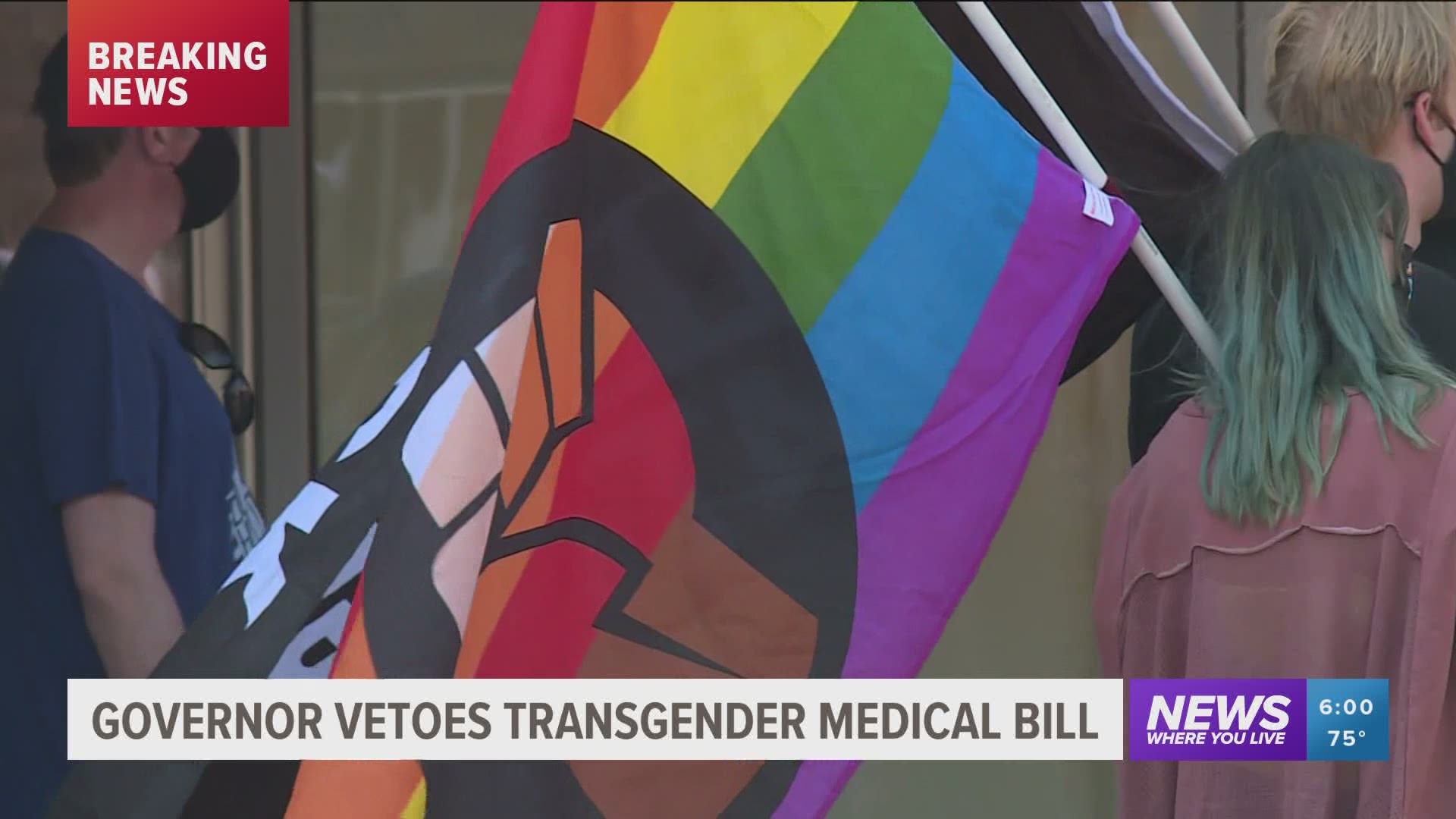 House Bill 1570 would have made it a felony for healthcare professionals to perform certain gender transition procedures on people under 18.