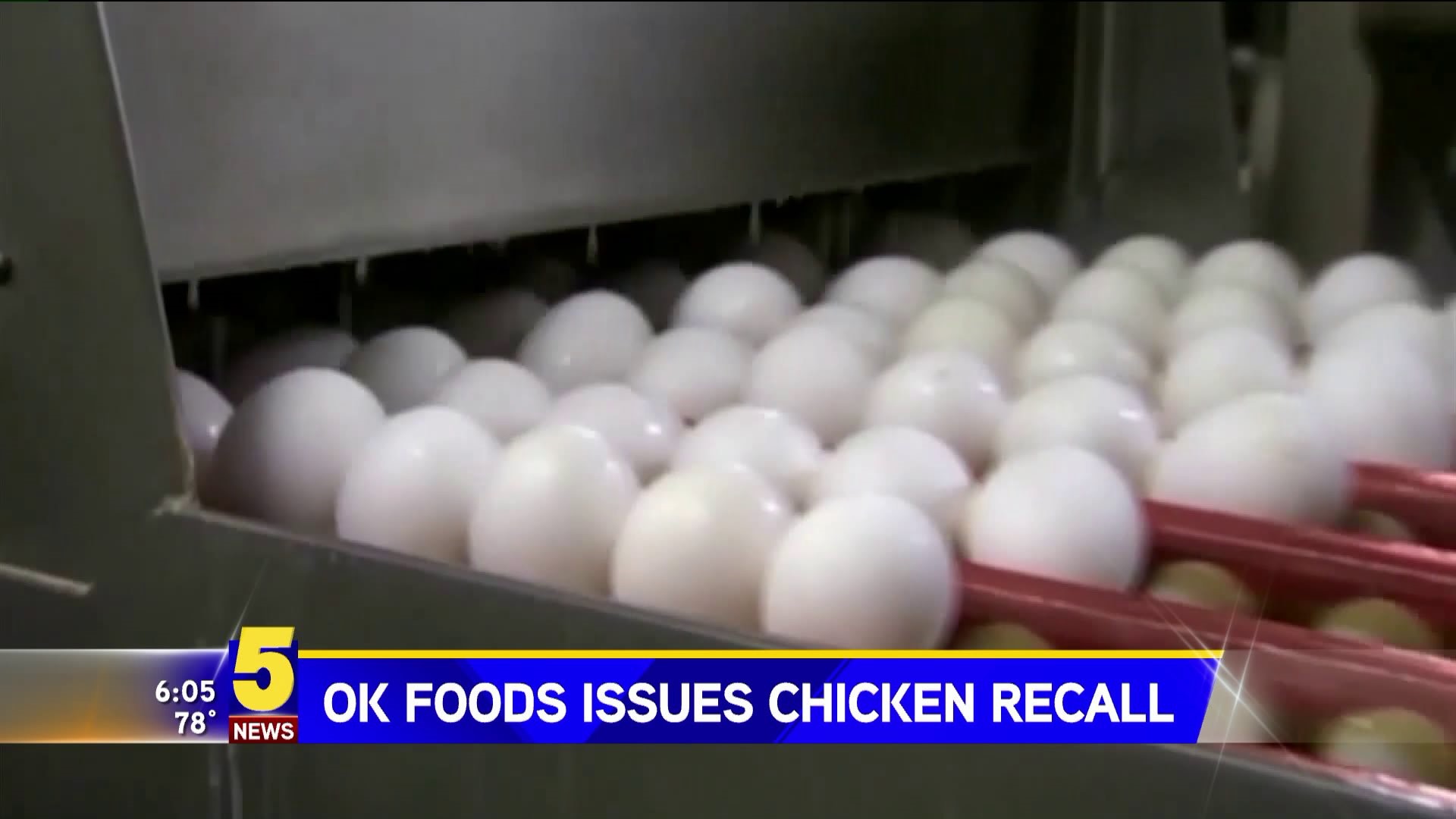 OK Foods Issues Chicken Recall
