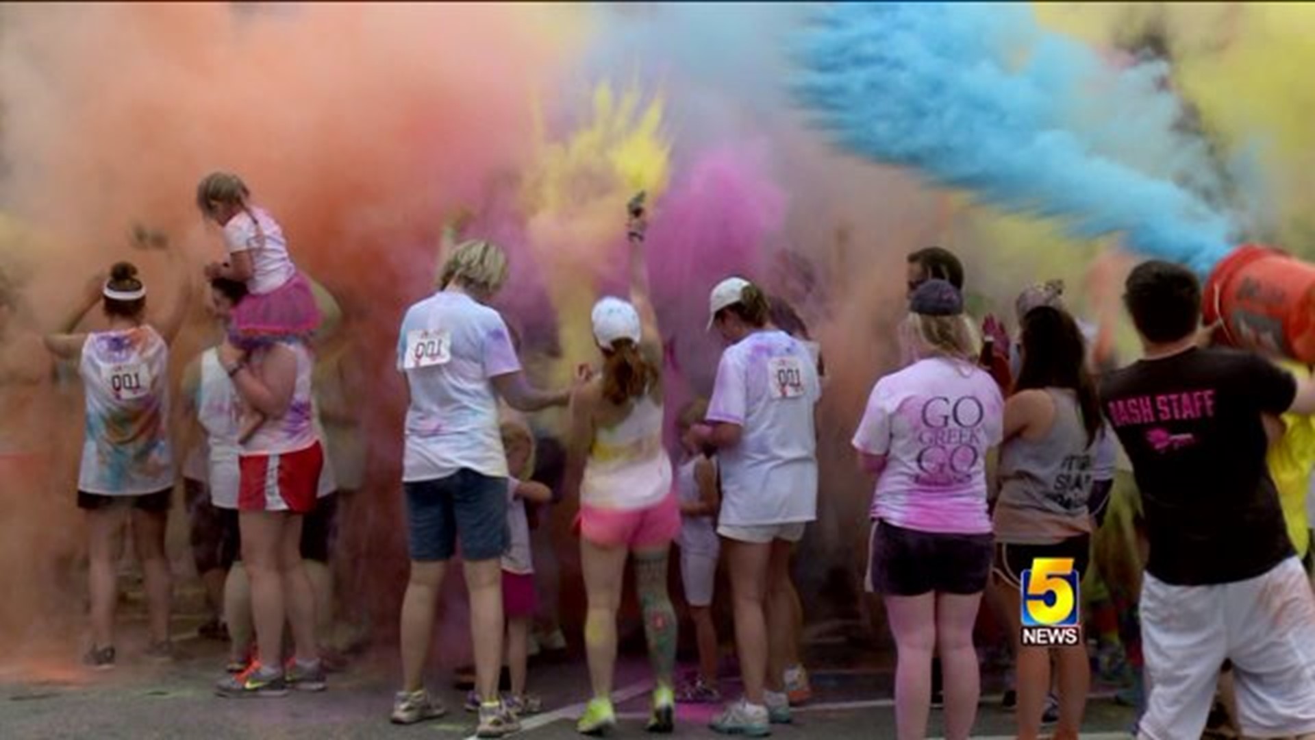 Fort Smith Color Dash Raises Money For Good Cause