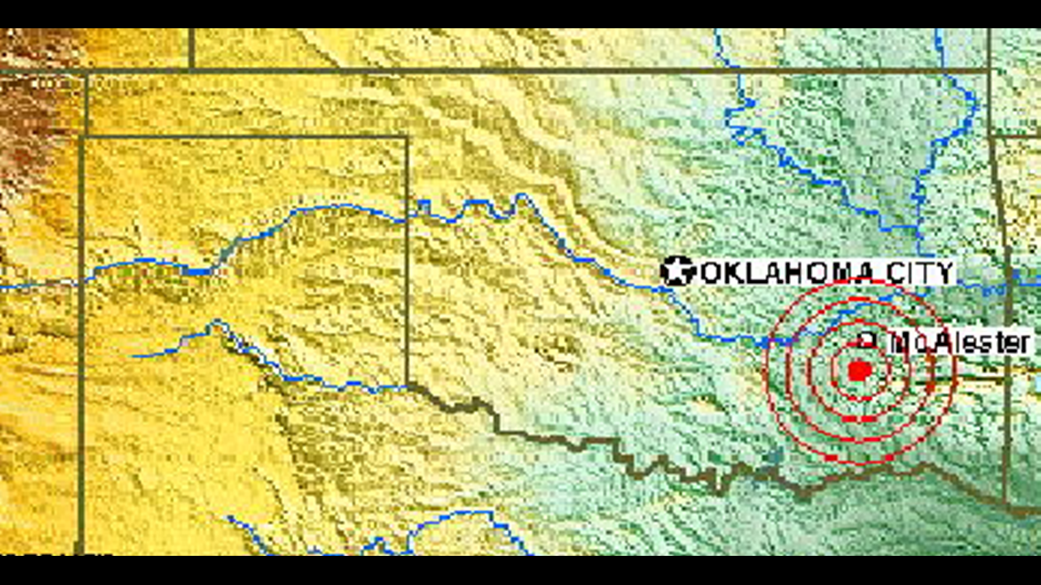 Magnitude 4.0 Earthquake Felt in Oklahoma