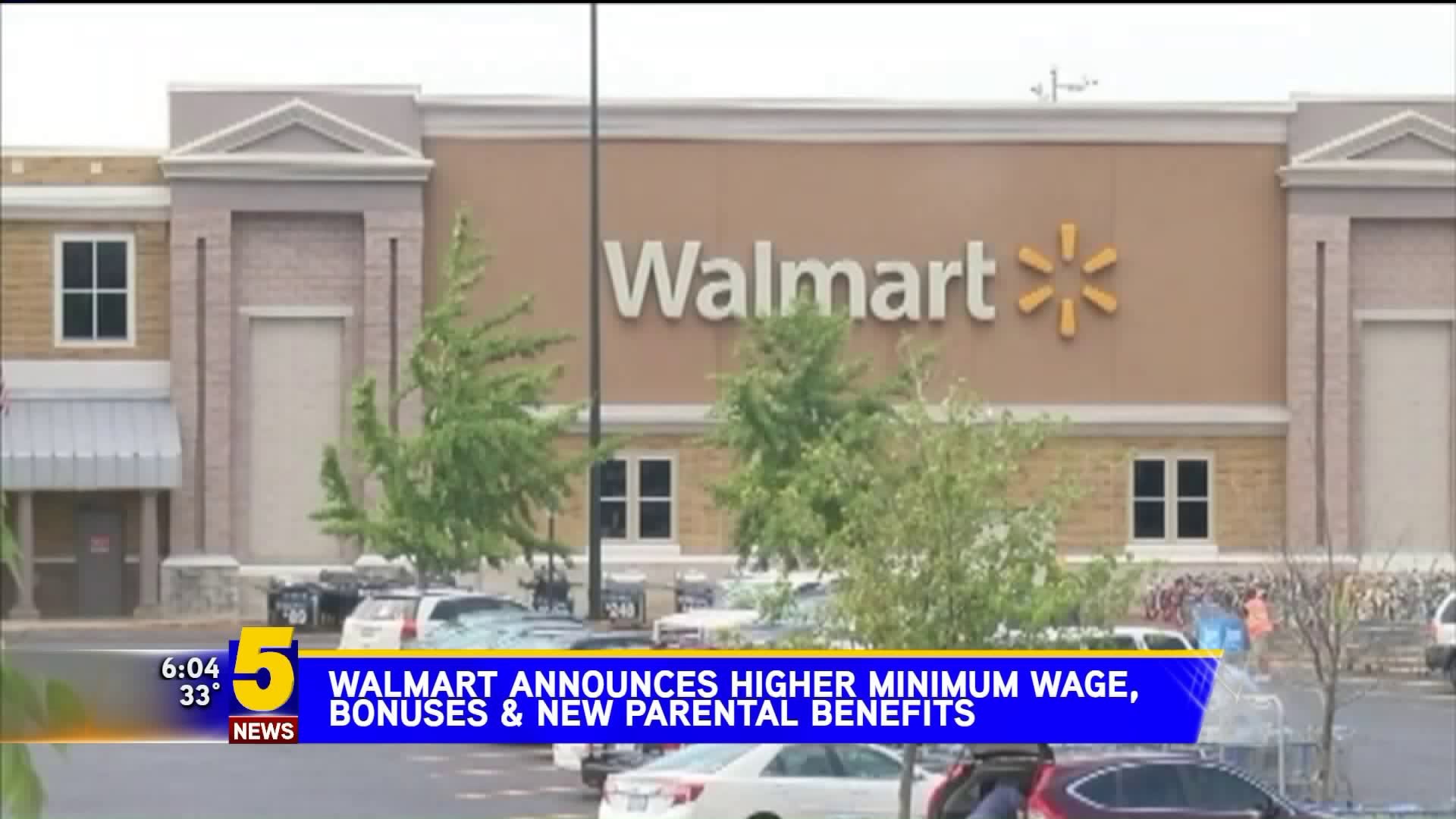 Walmart Announes Higher Minimum Wage