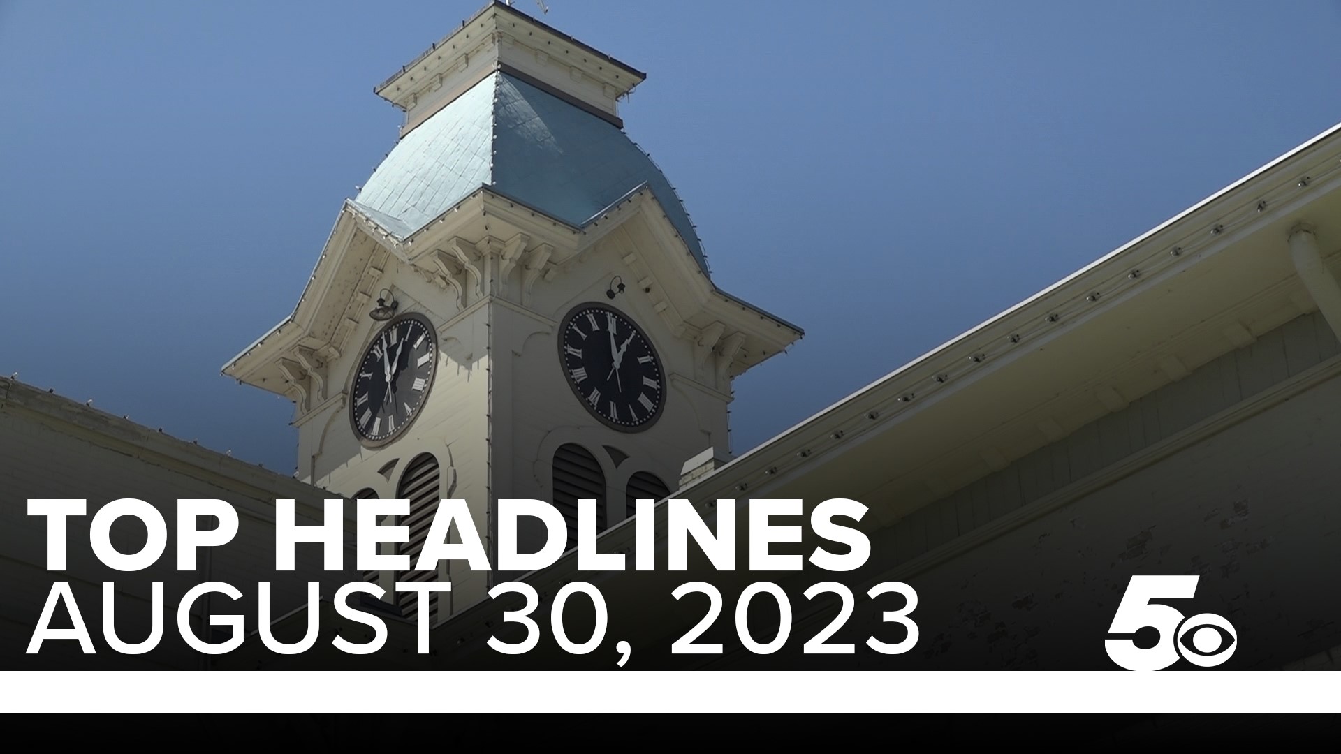 Top headlines for Northwest Arkansas and the River Valley for August 30, 2023.