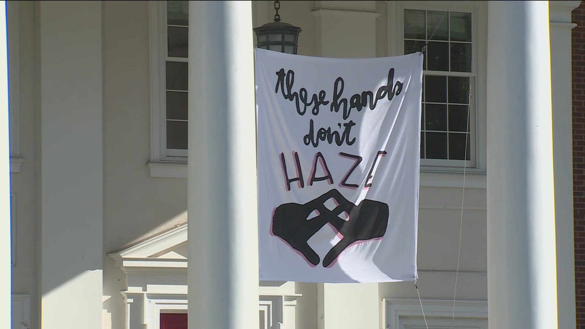 The new act could mean hazing could be illegal at a federal level.