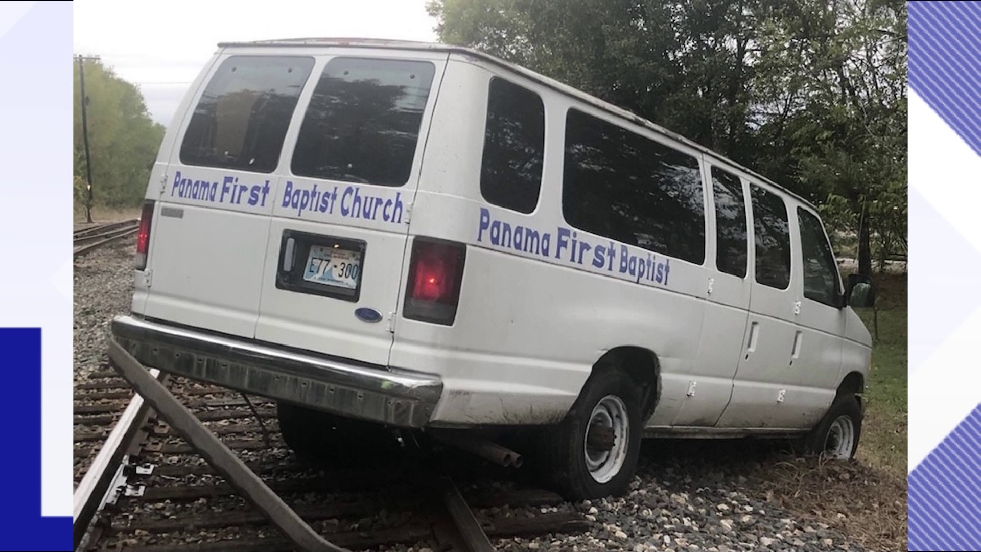 Pastor Lowrimore of Panama First Baptist Church called police and chased the stolen church van from Panama, Oklahoma to Sallisaw, Oklahoma.