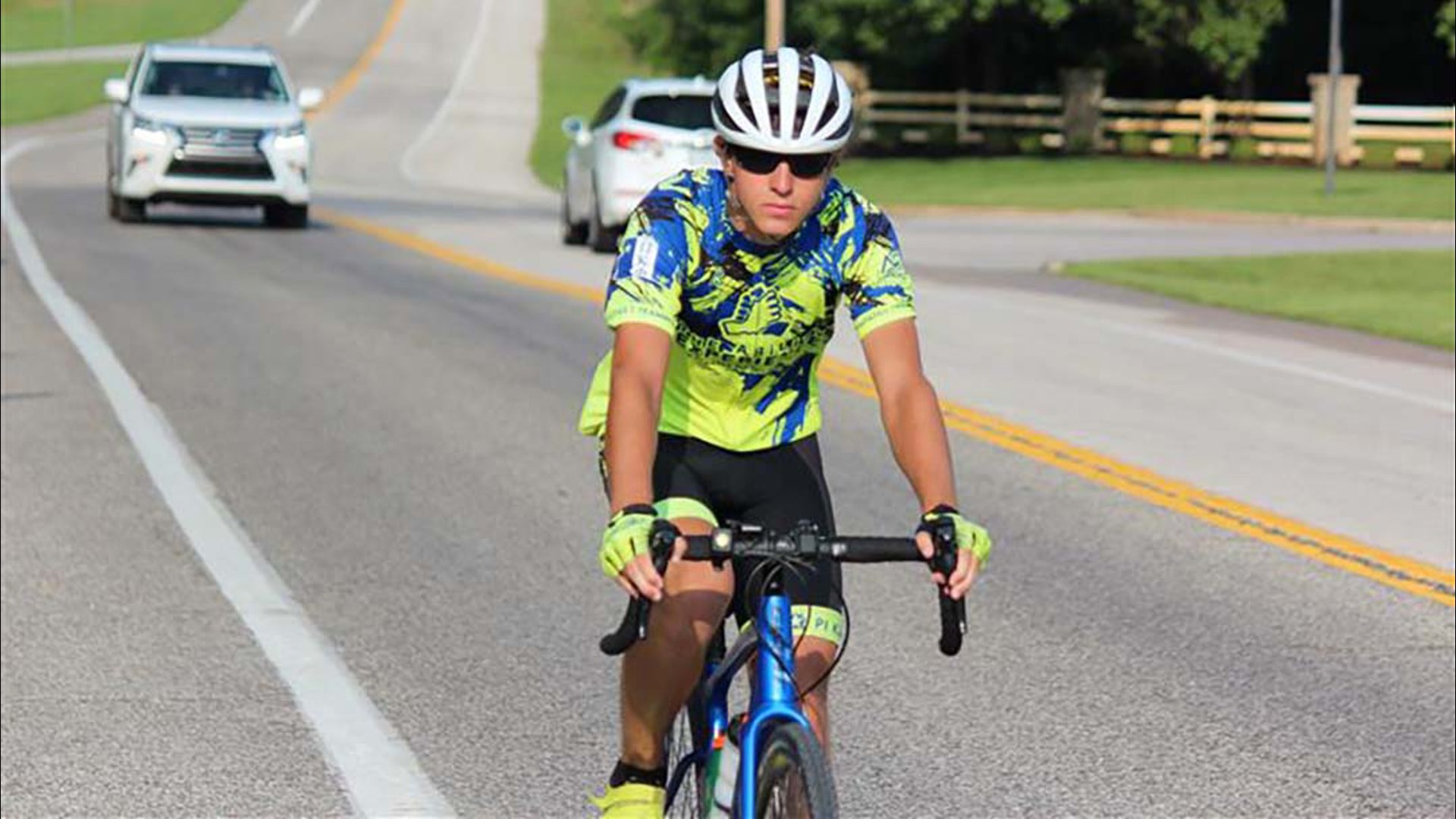 UAFS junior Braxten Martin is cycling from the Pacific Northwest to Capitol Lawn to raise $600,000. The cause is to help those with mental and physical disabilities.