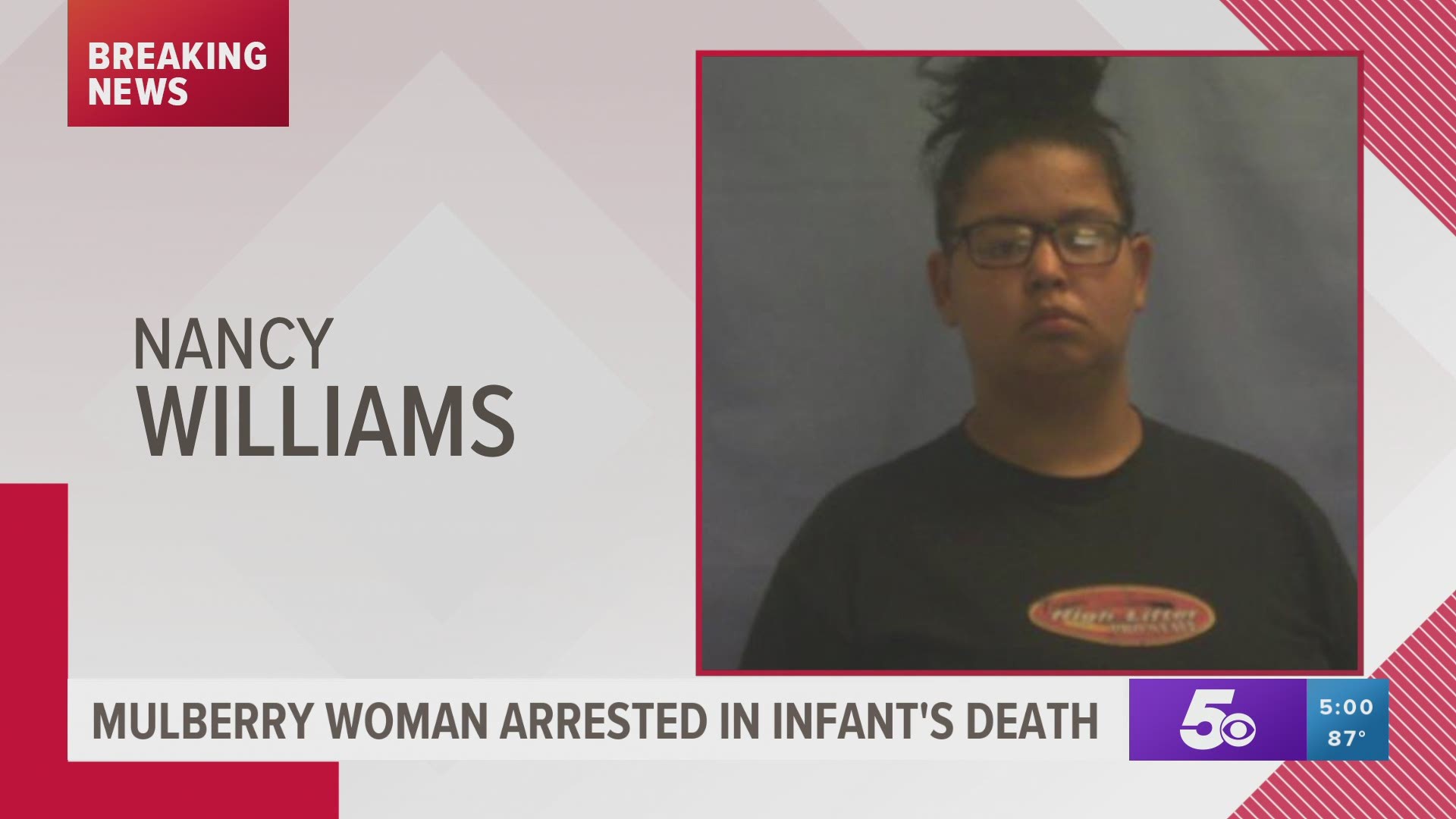 Nancy Williams confessed to the police that she shoved a baby wipe down the infant's throat to get him to stop crying, according to court records.