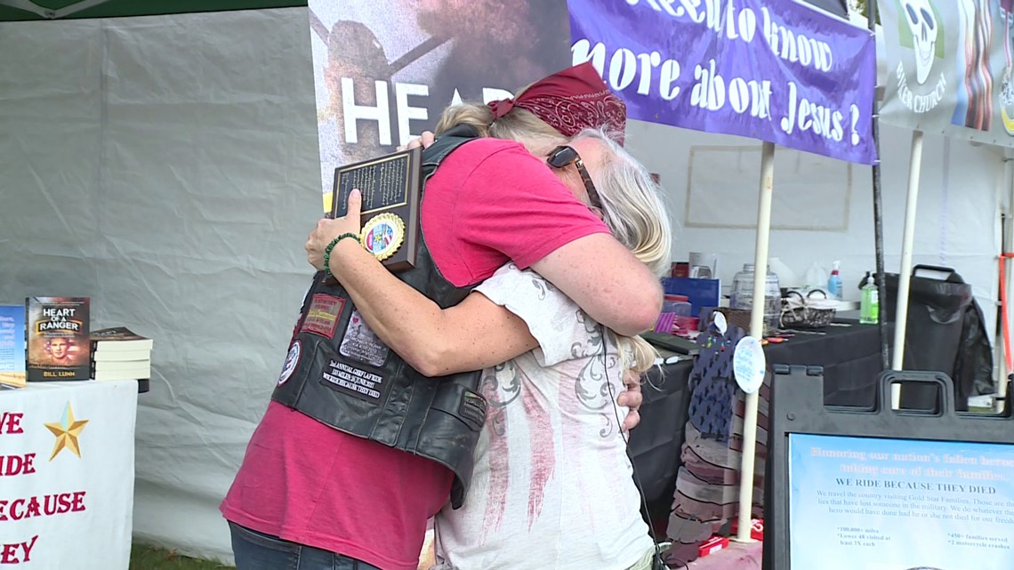 Loved ones of fallen military members honored at motorcycle rally - Vimarsana News