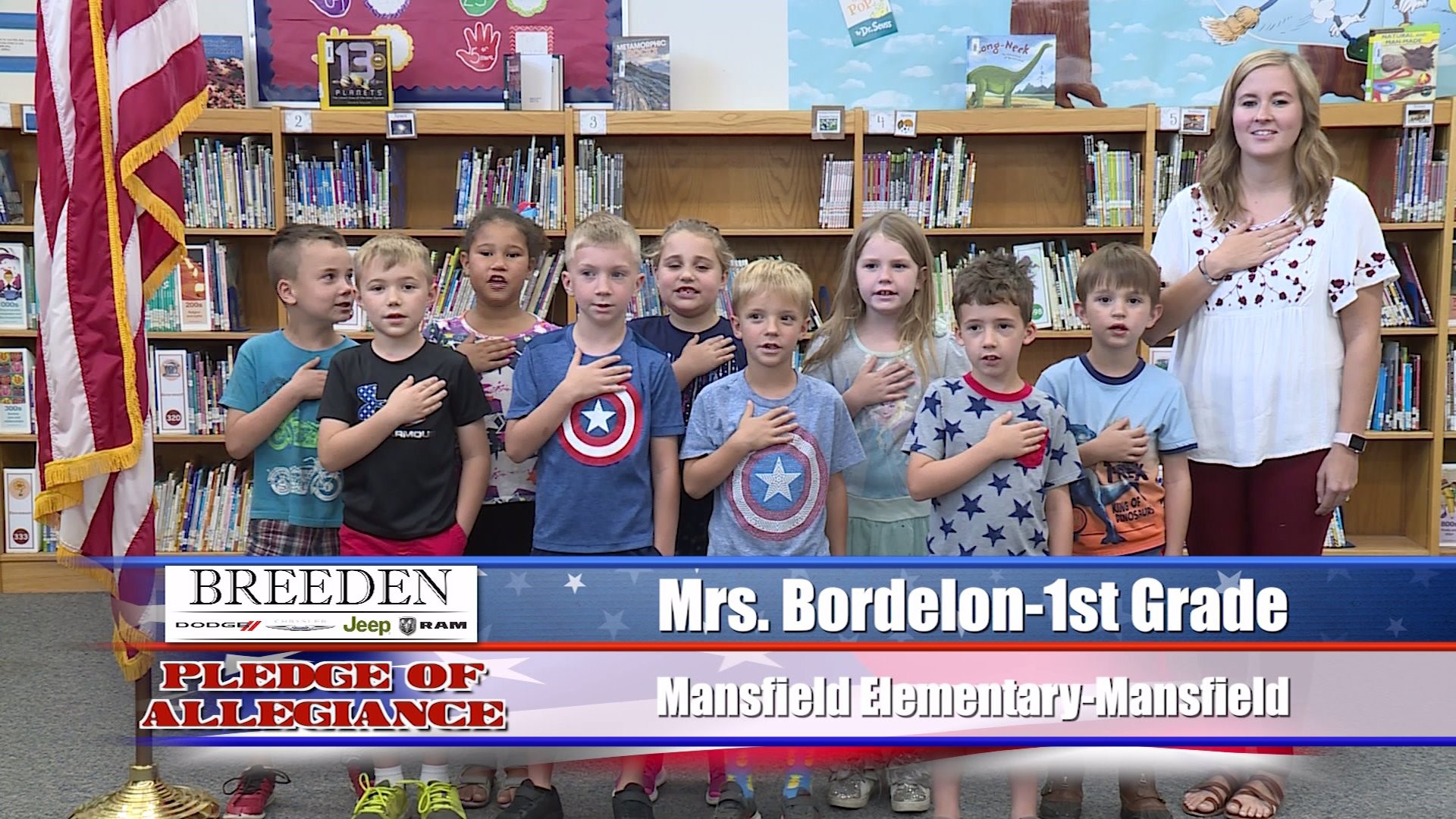 Mrs. Bordelon  1st Grade Mansfield Elementary, Mansfield