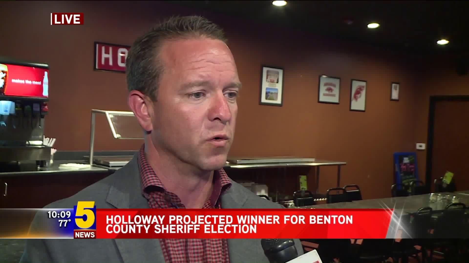 Holloway Projected Winner For Benton County Sheriff