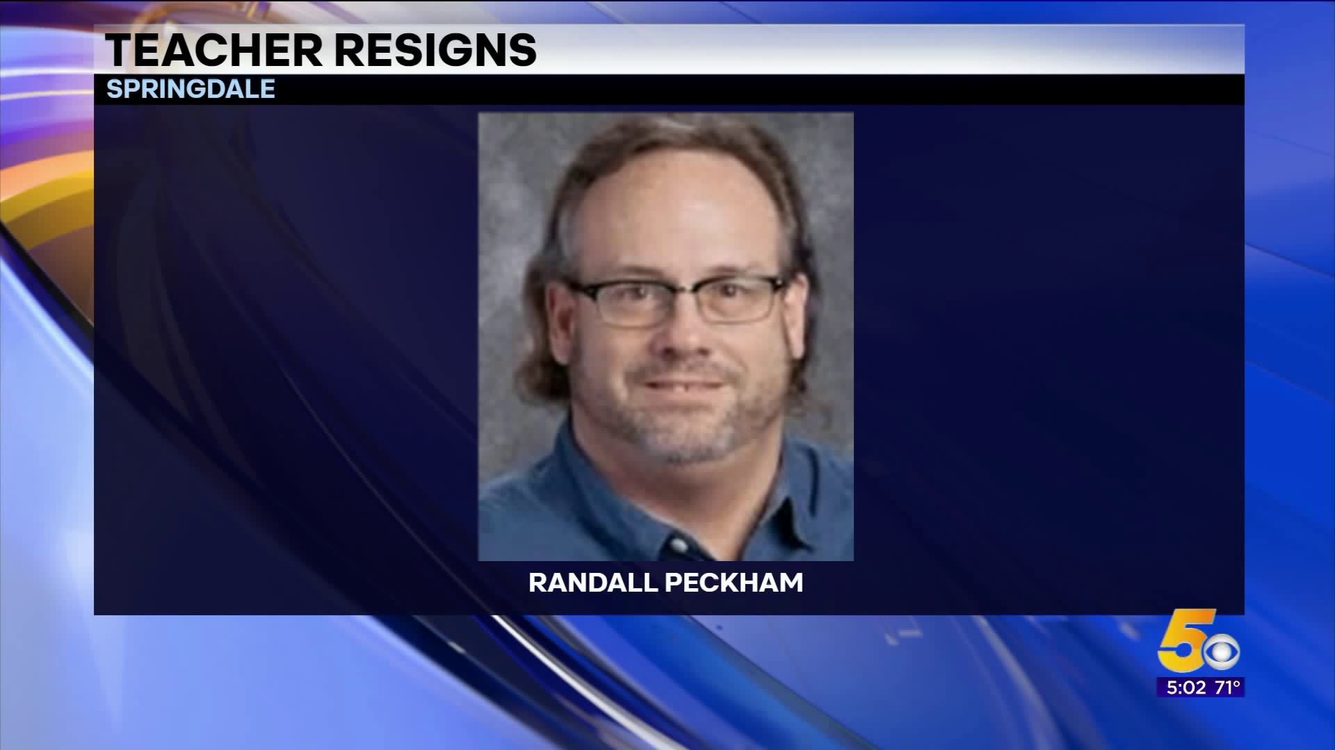 Springdale Teacher Resigns Amid Allegations Of Inappropriate Behavior With Student