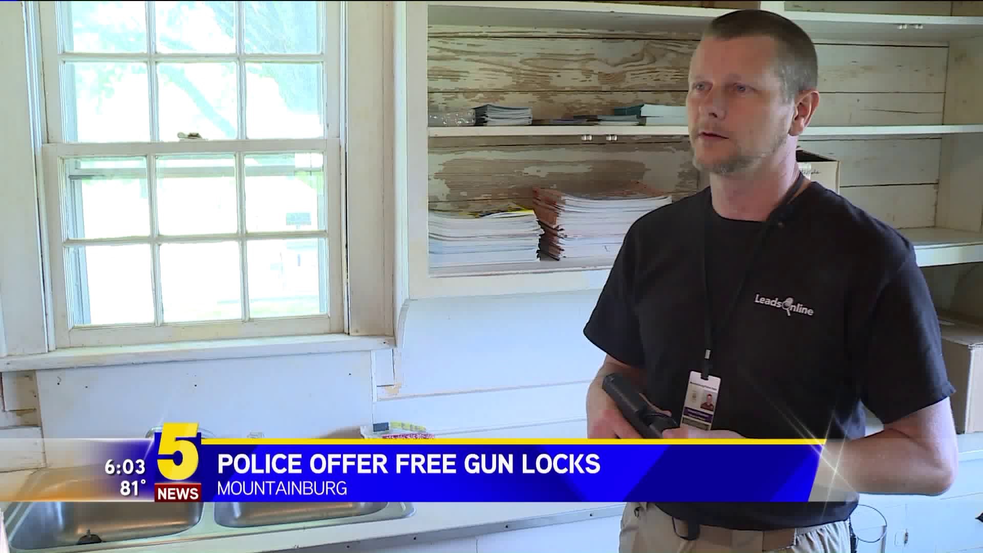 Police Offer Free Gun Locks