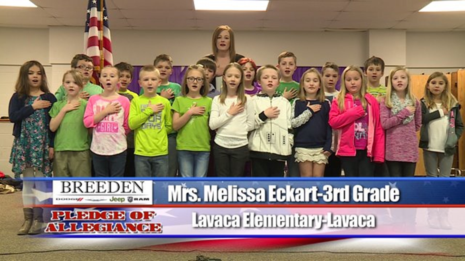 Lavaca Elementary, Lavaca Mrs. Melissa Eckart 3rd Grade