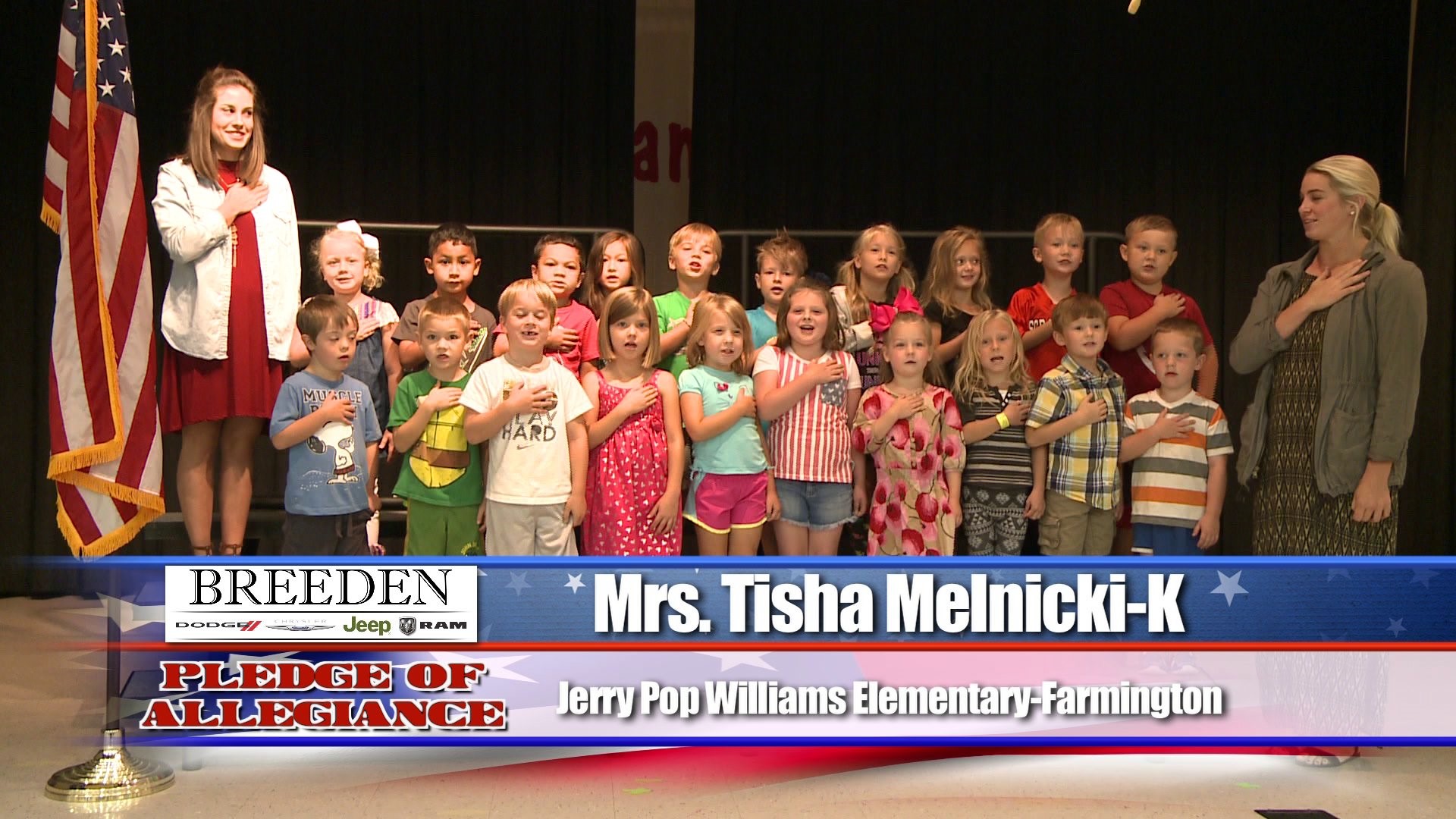 Jerry Pop Williams Elementary, Farmington - Mrs. Tisha Melnicki - Kindergarten
