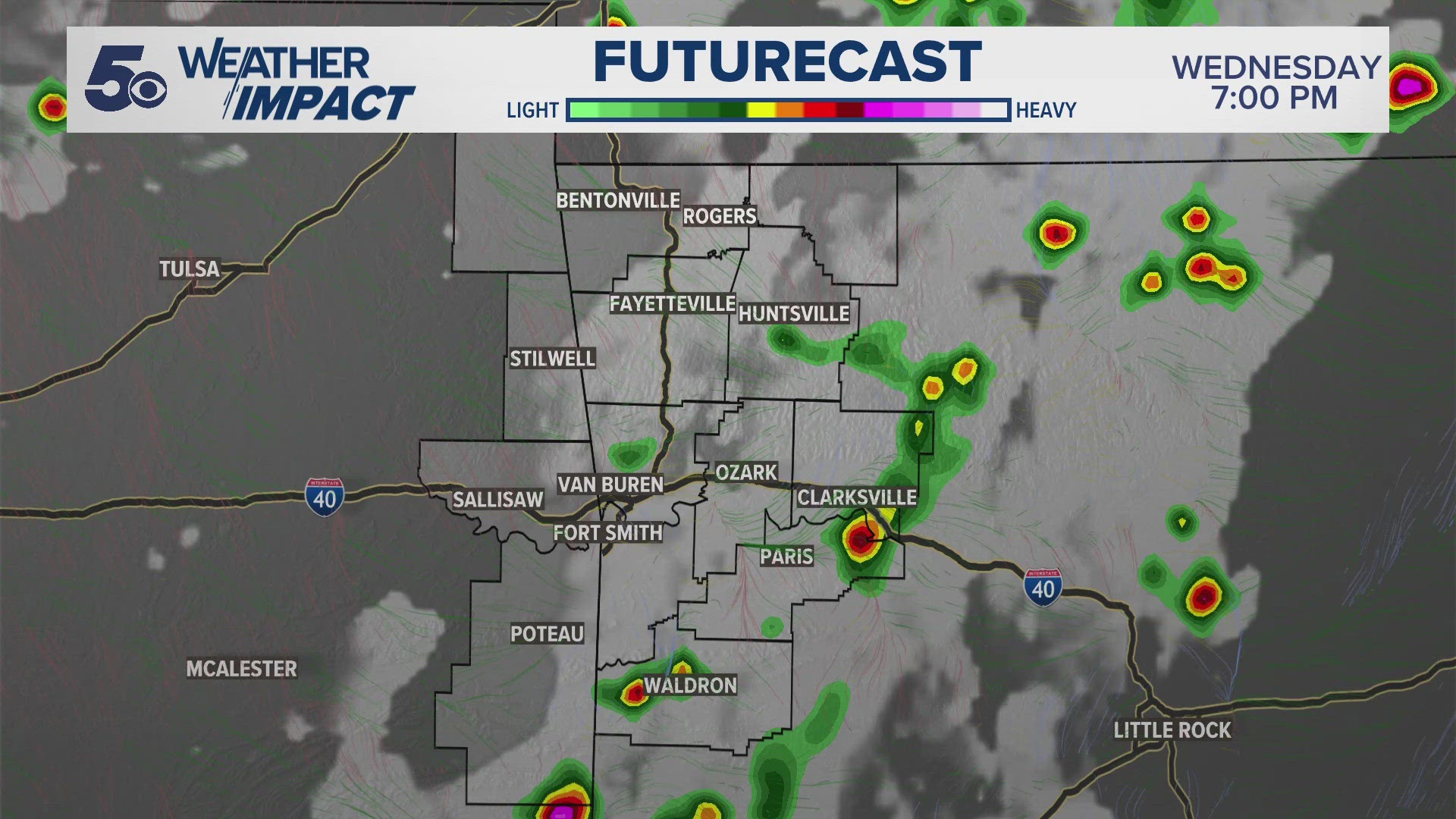 Latest Weather | Cold front, rain on the way | 5newsonline.com