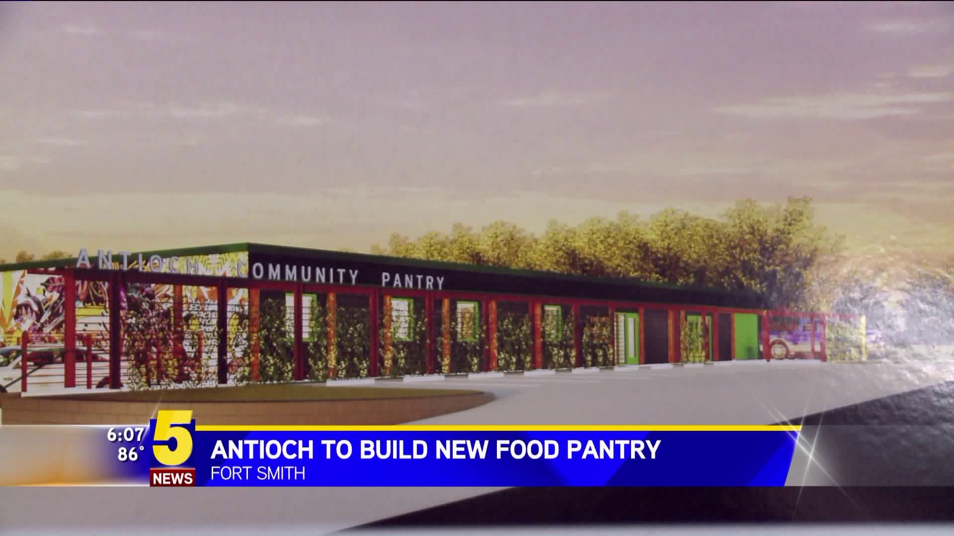 Antioch To Build New Food Pantry