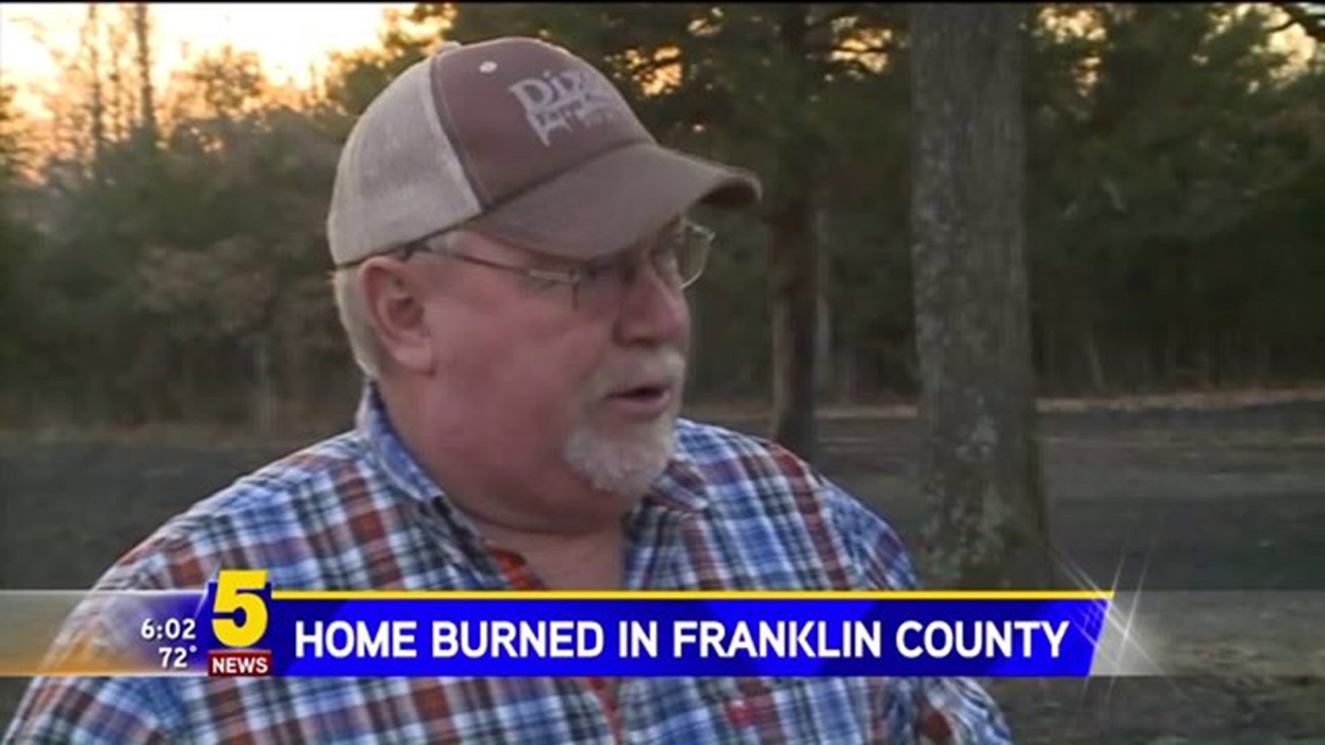 Home Burned In Franklin County