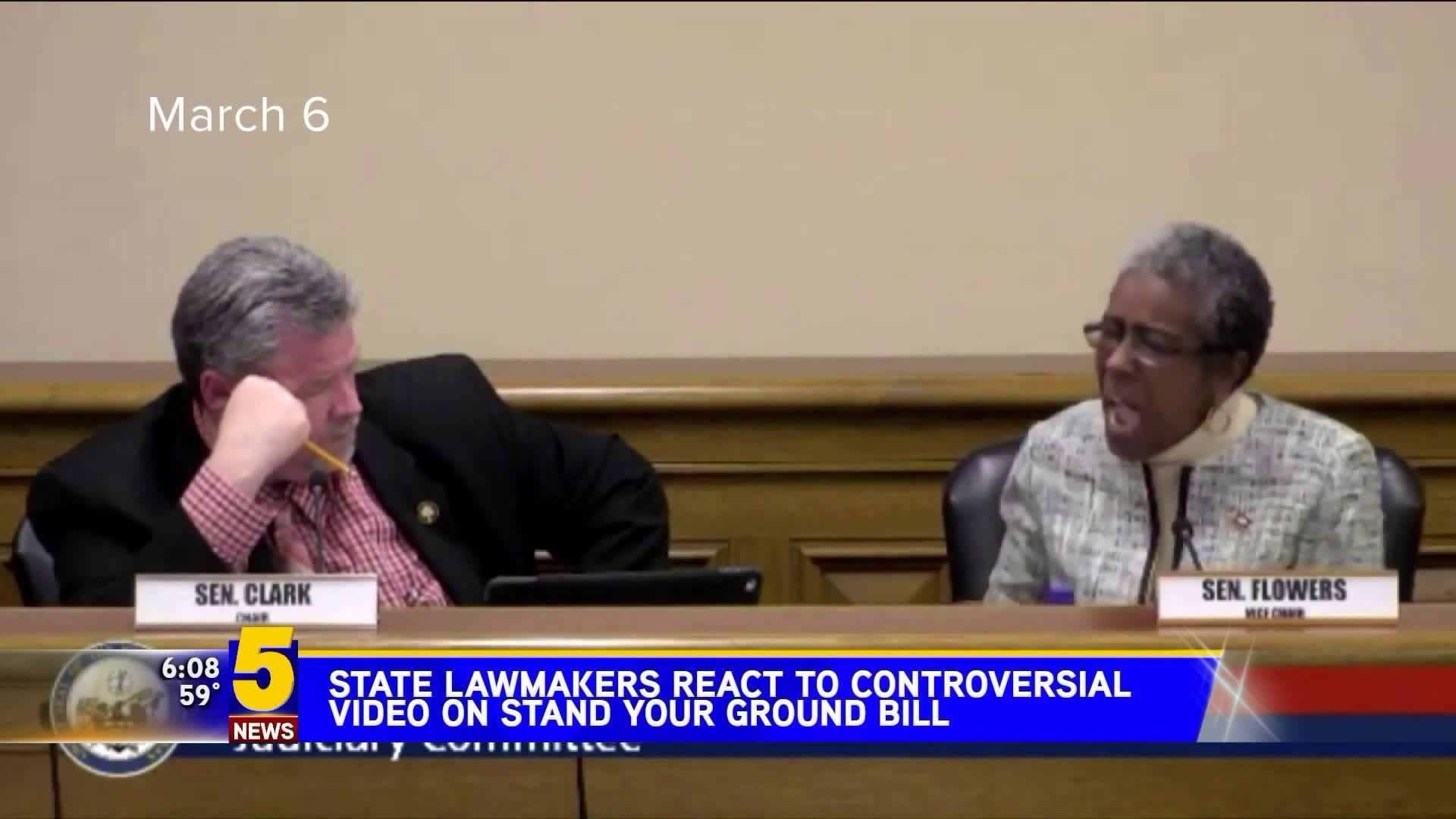 State Lawmakers React To Controversial Video On Stand Your Ground Bill
