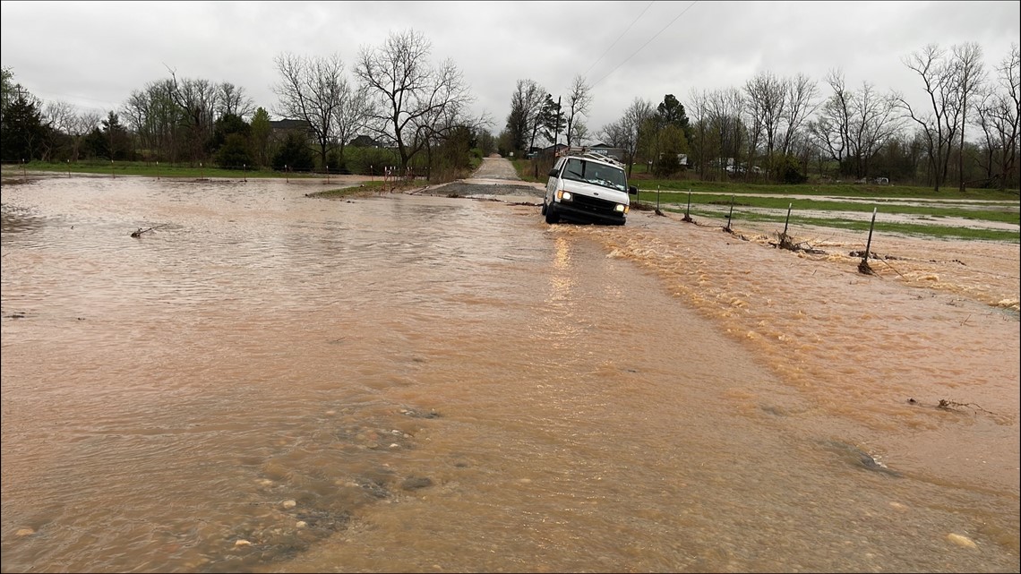 Flooding causes road closures in Benton County. | 5newsonline.com