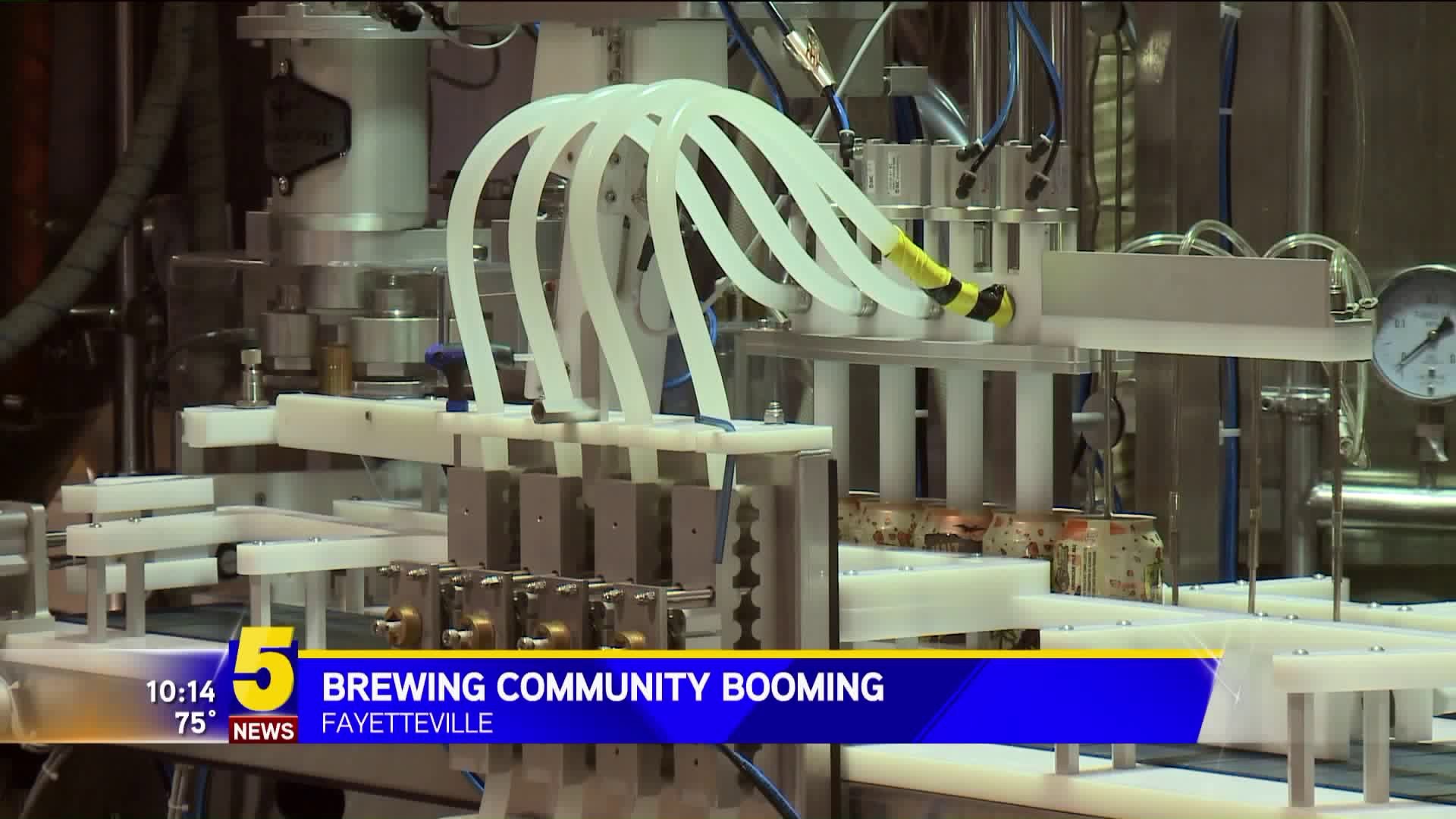 Brewing Community Booming
