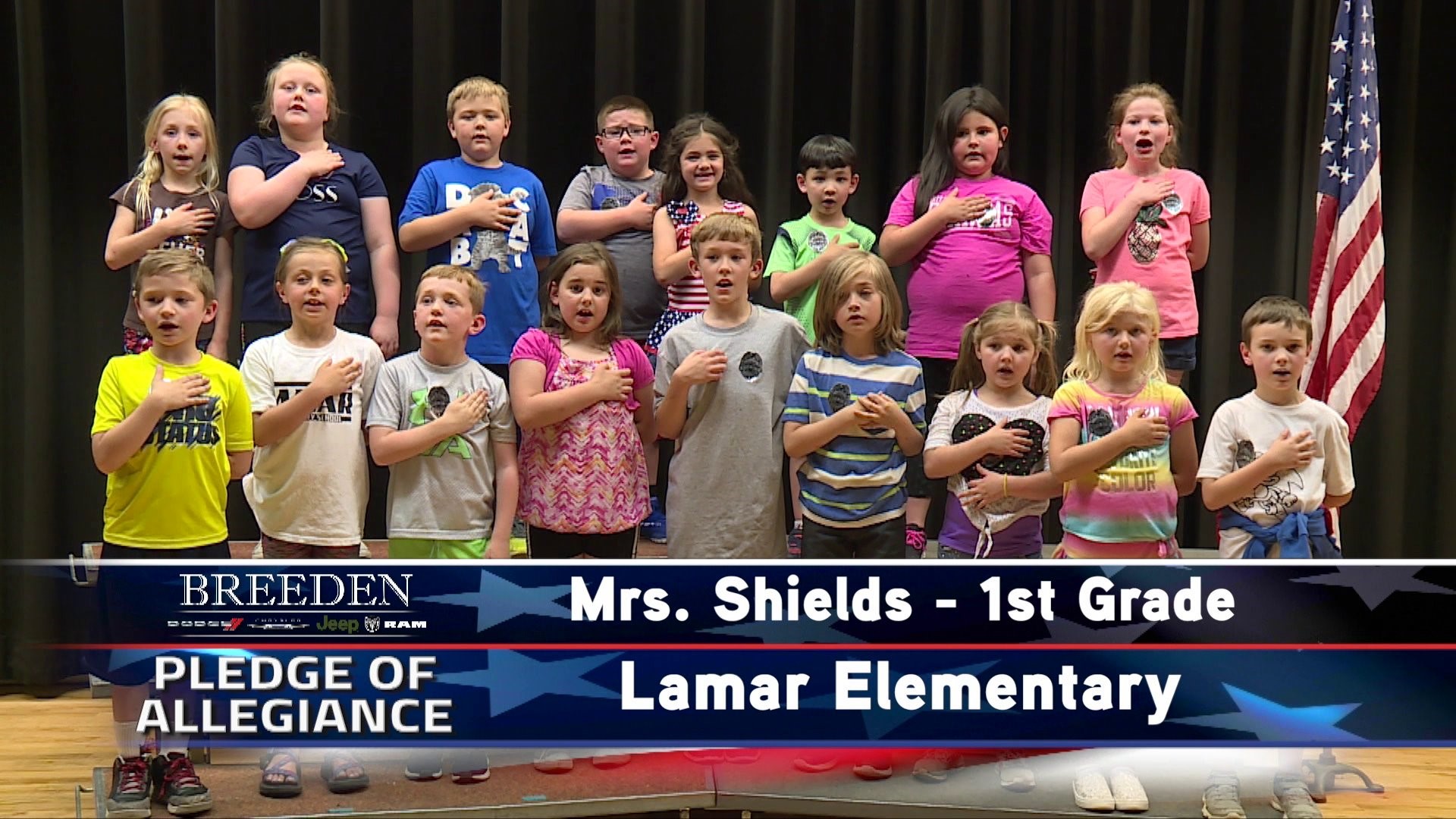 Mrs. Shields  1st Grade Lamar Elementary
