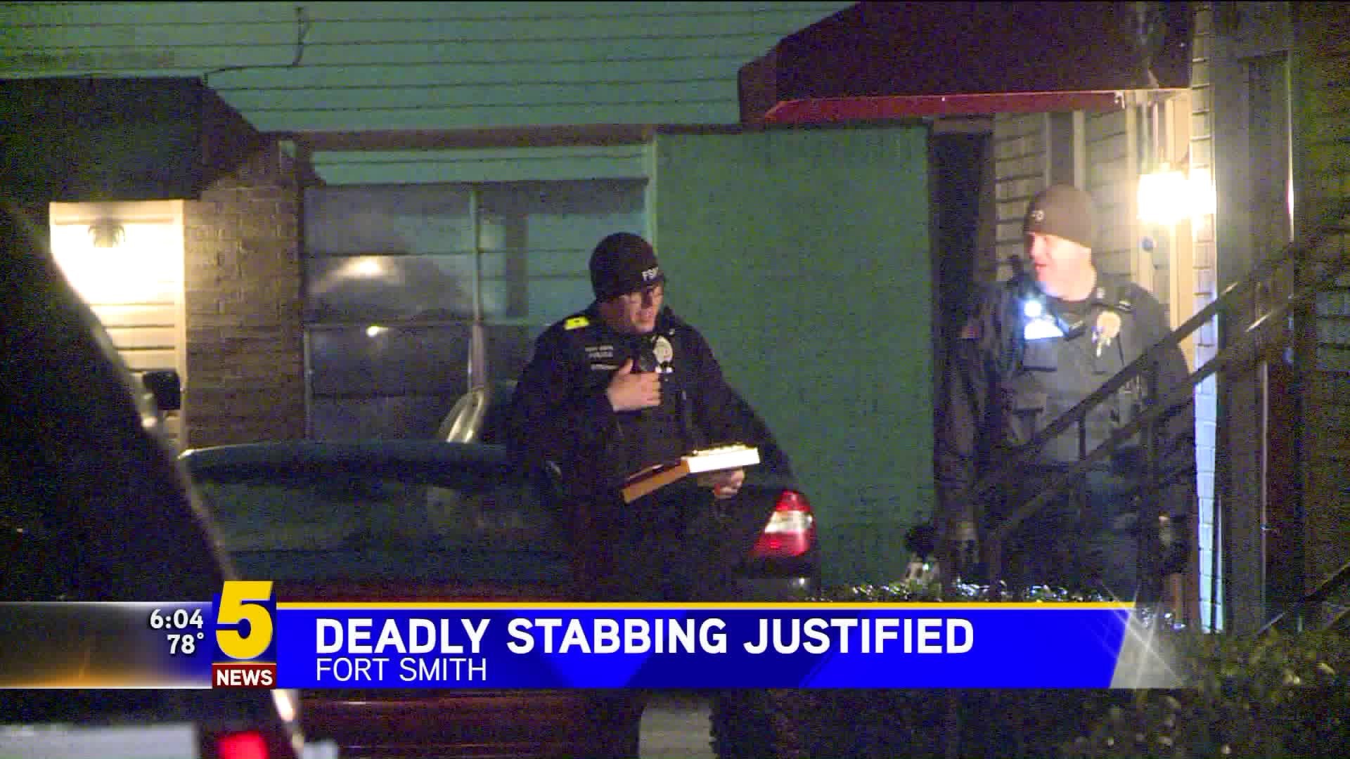 Fort Smith Deadly Stabbing Justified
