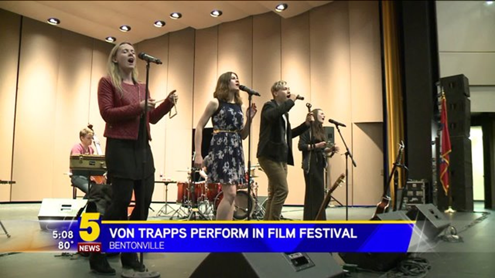 Von Trapps Perform In Film Festival